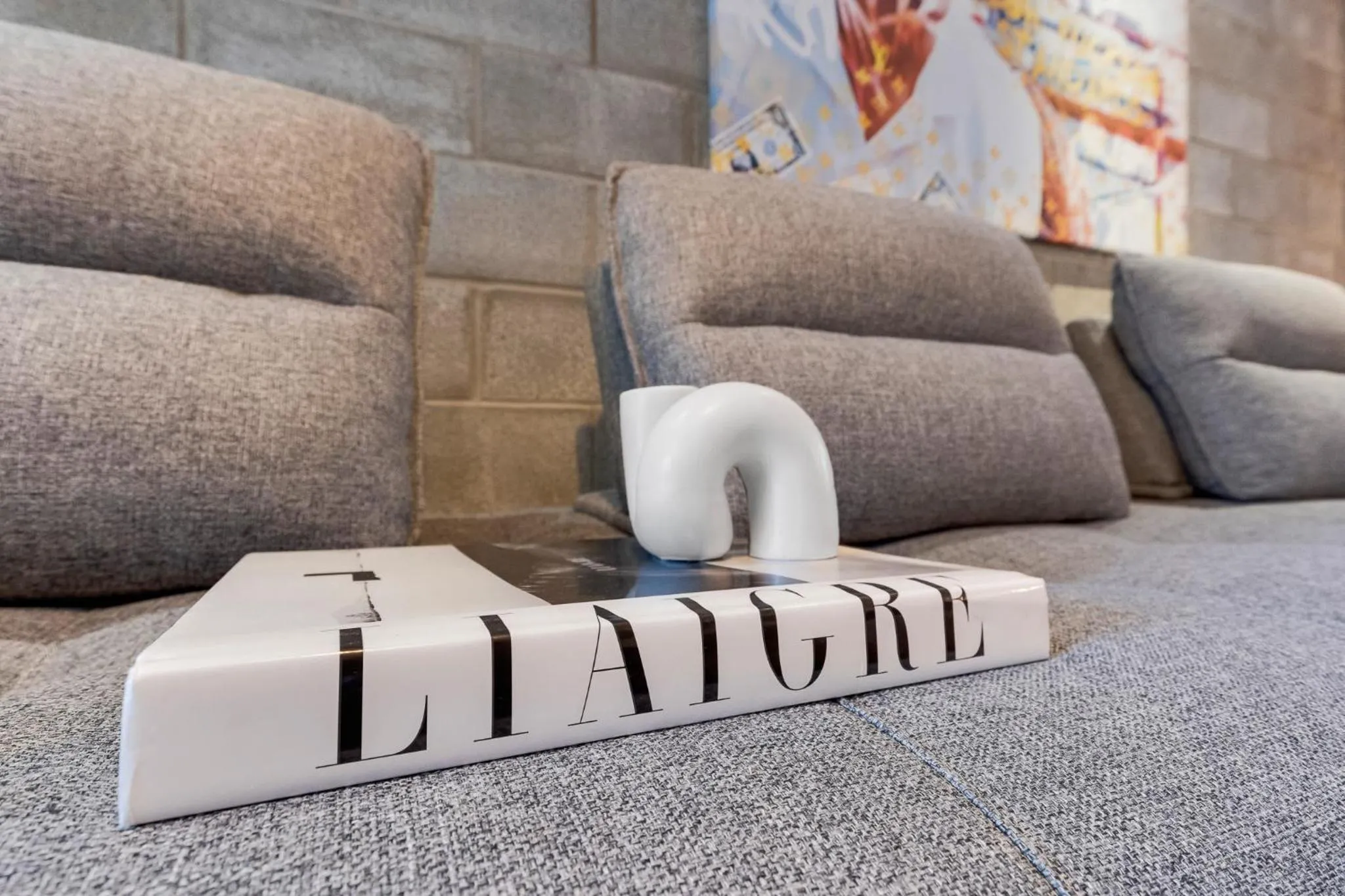 Living room in LiV MTL Plato