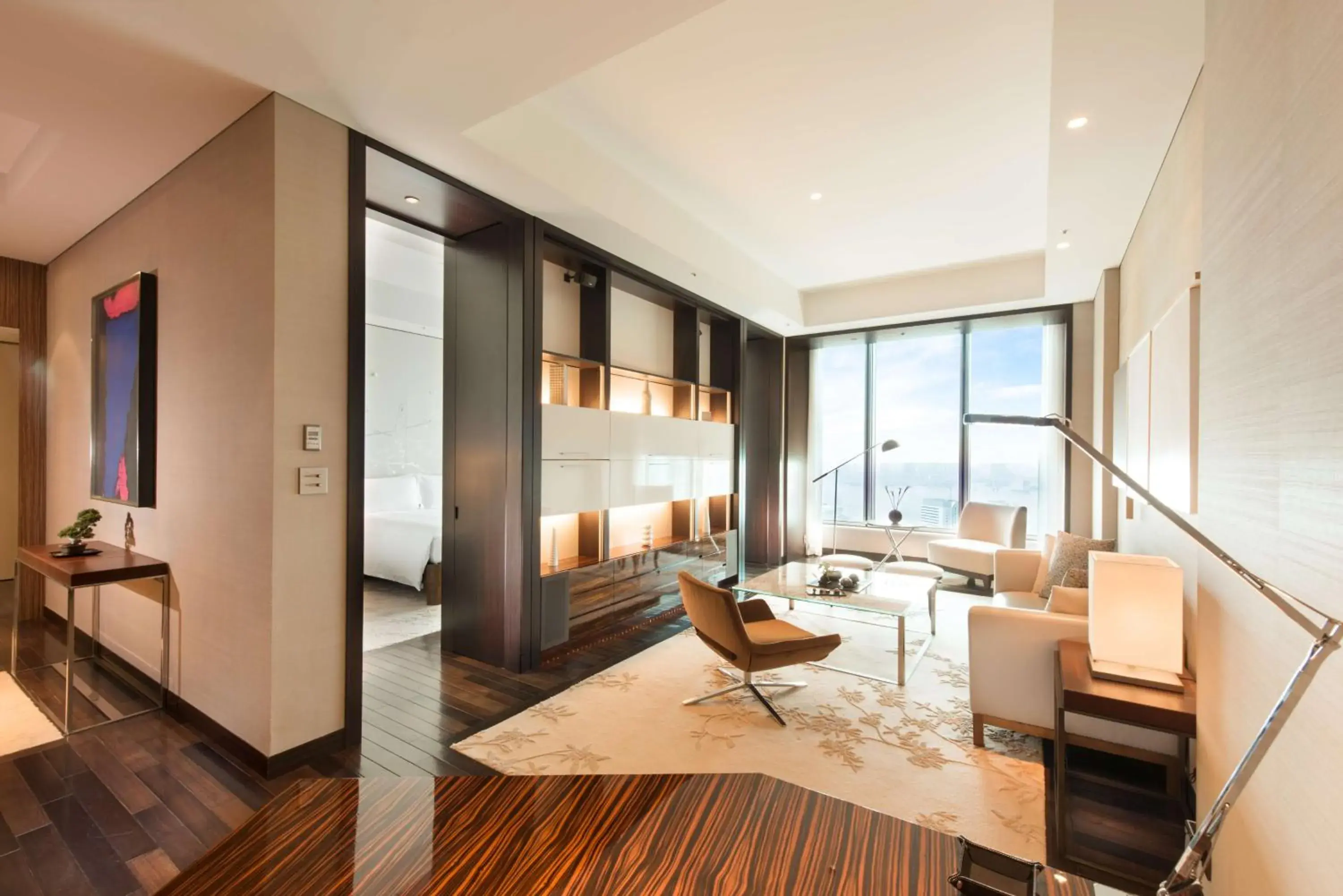 Deluxe King Suite with Bay View in Conrad Tokyo Deluxe King Suite with Bay View in Conrad Tokyo