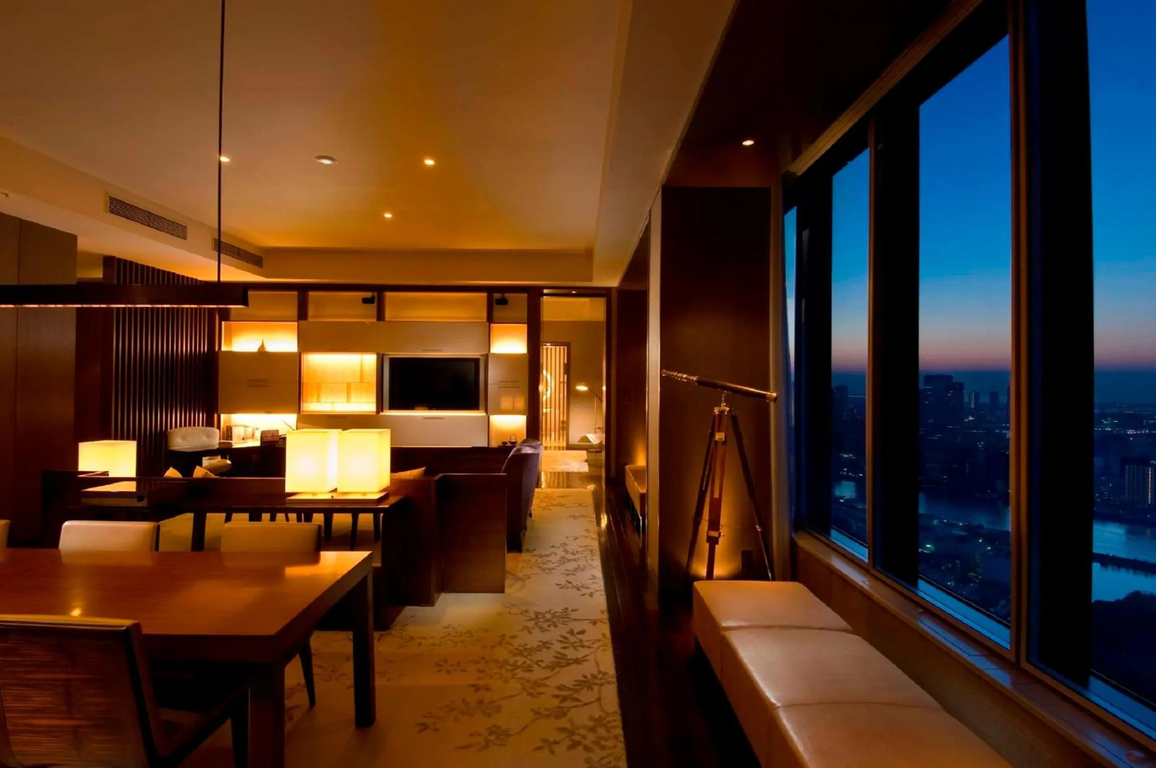 Living room in Conrad Tokyo