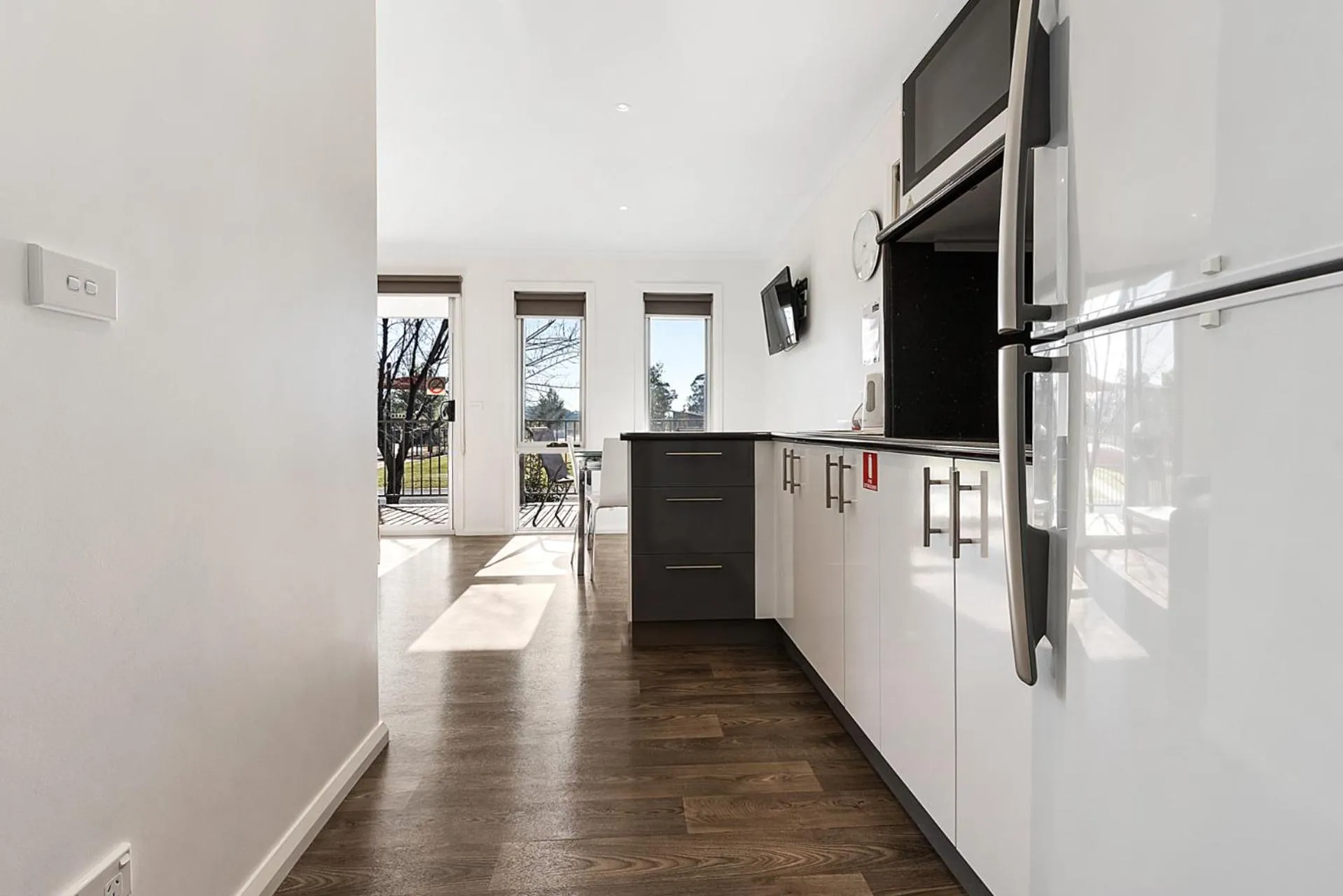 Kitchen or kitchenette in Discovery Parks - Moama Waters