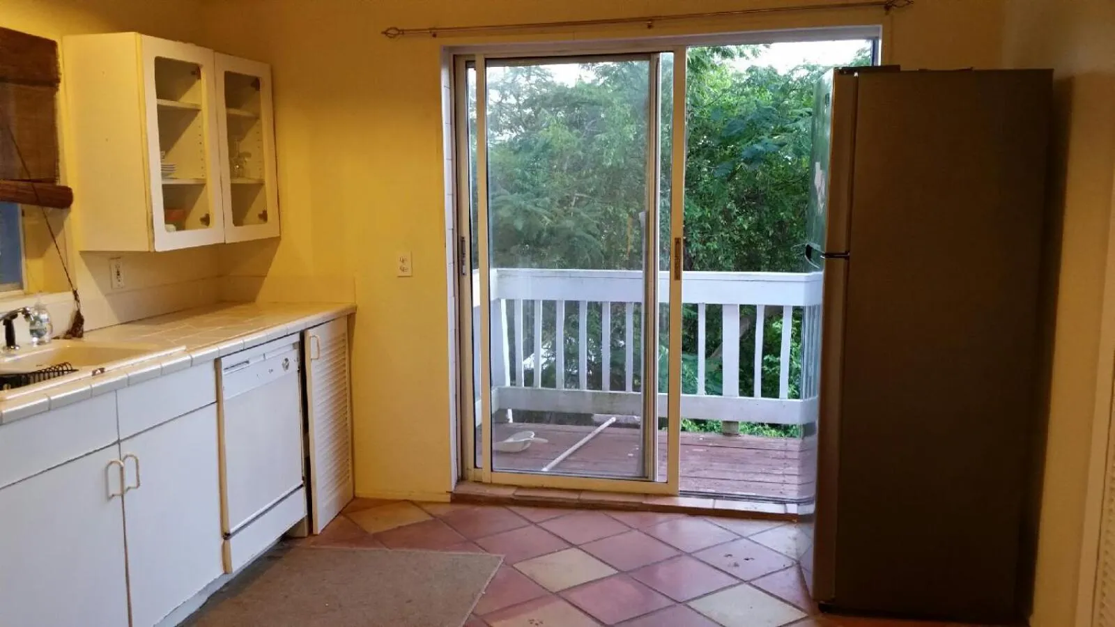 Garden view in The Cottage at Villa Indigo