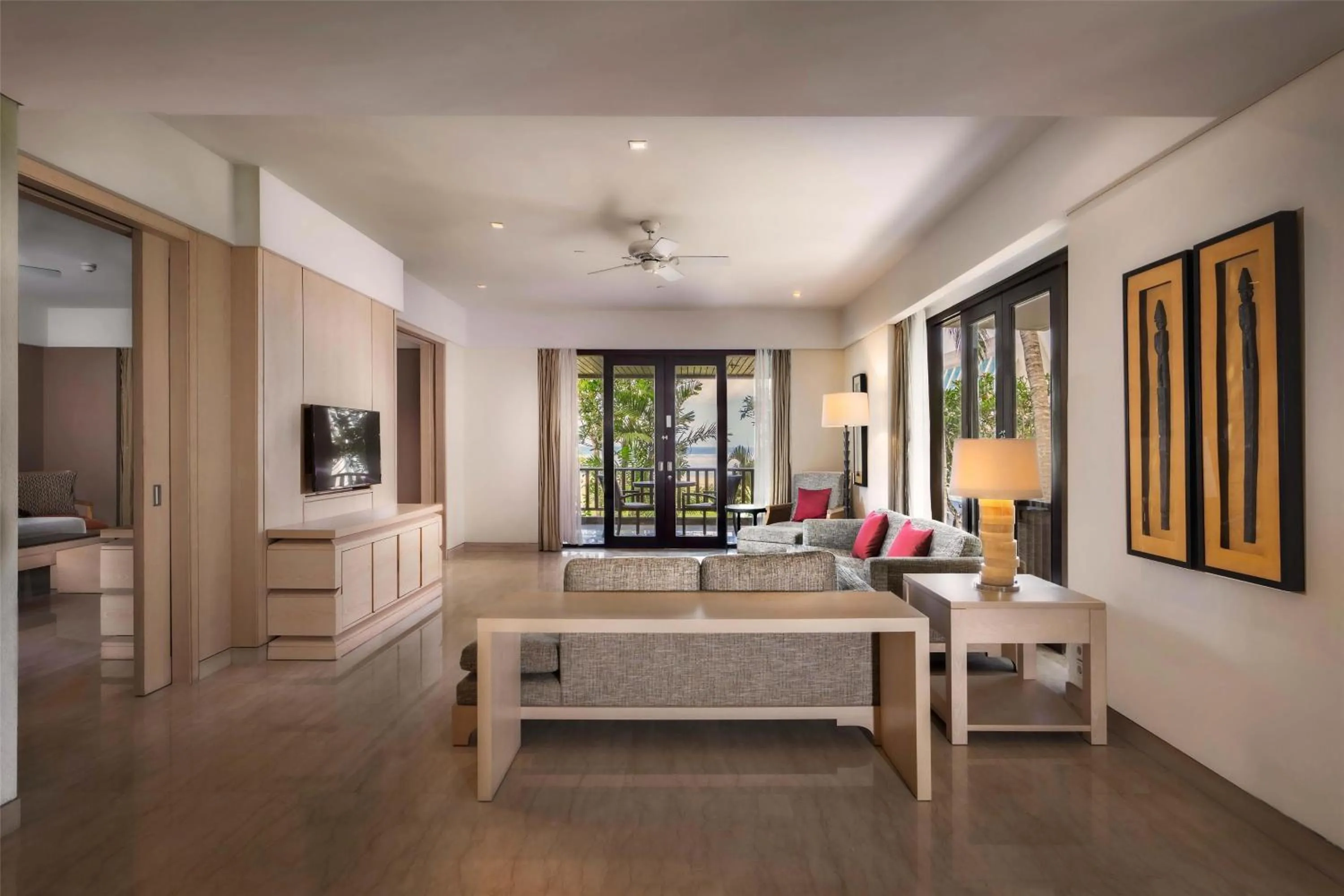 Living room in Conrad Bali