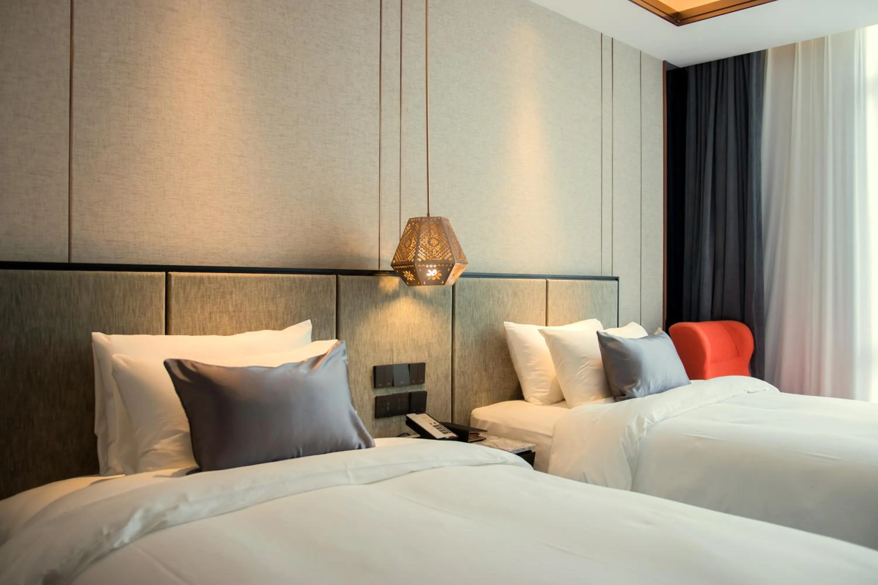 Bedroom, Bed in Yitel Premium (Shanghai Nanjing Road Pedestrian Street)