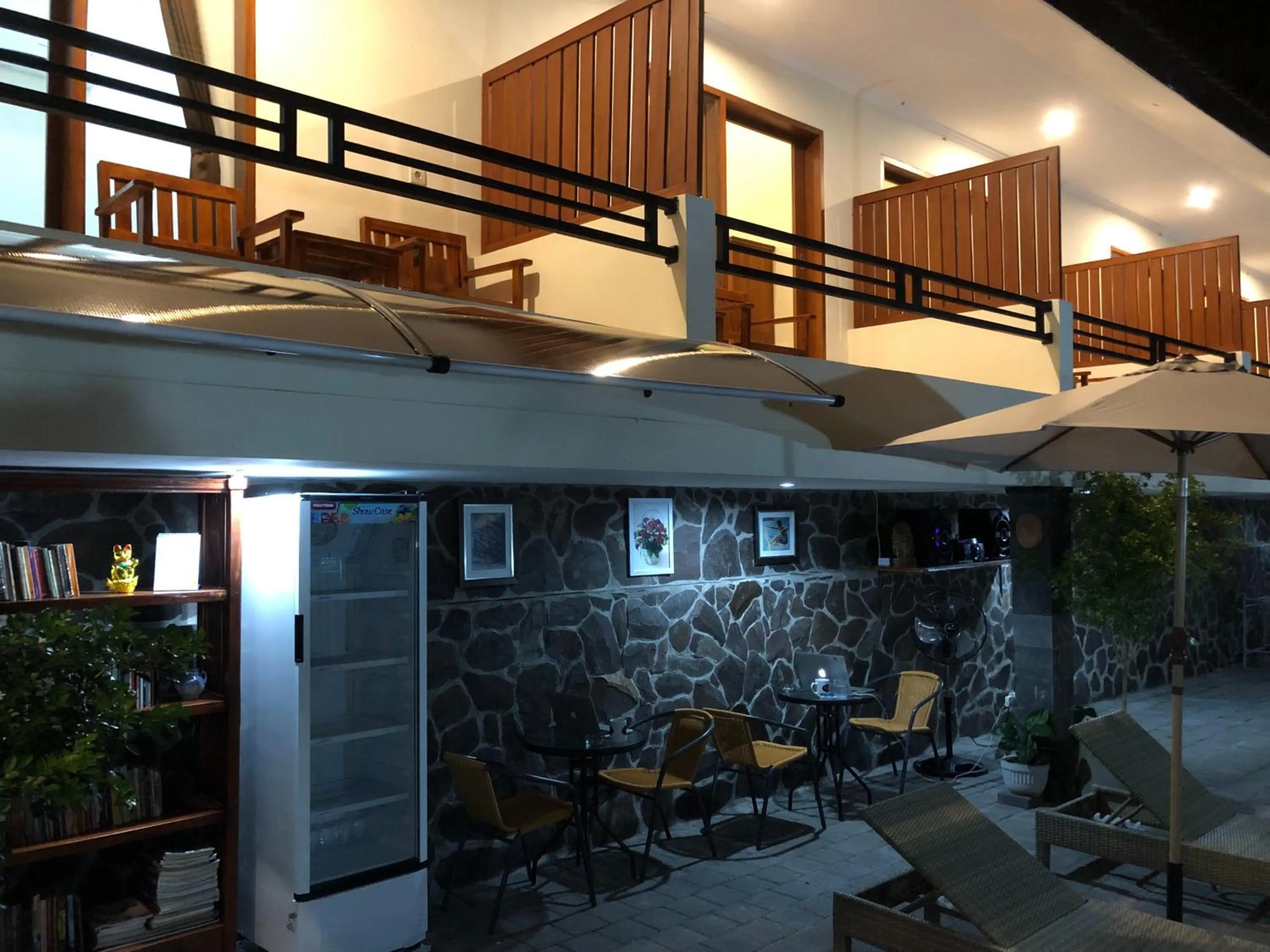 Patio in DeRose Guest House