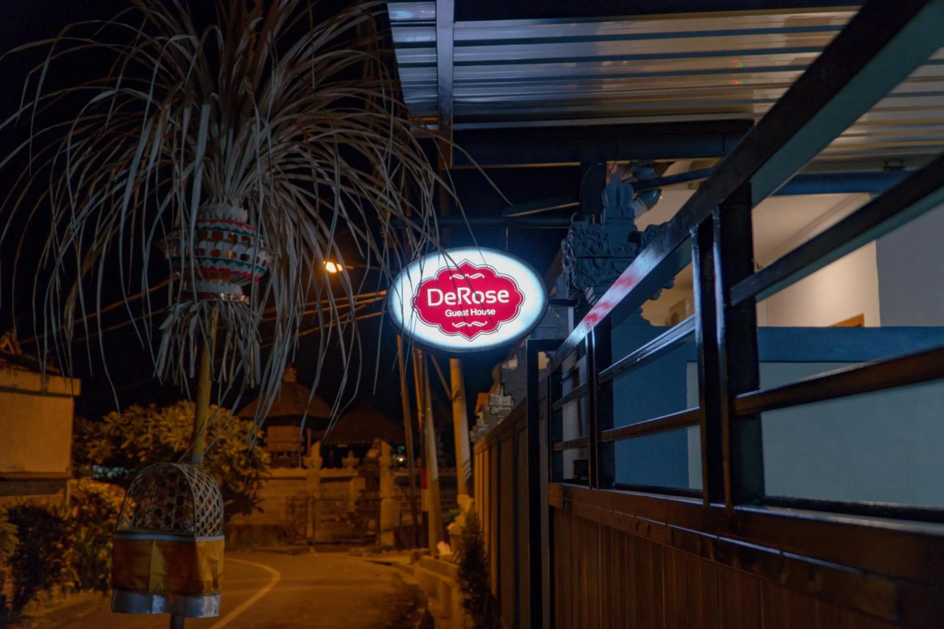 Facade/entrance in DeRose Guest House