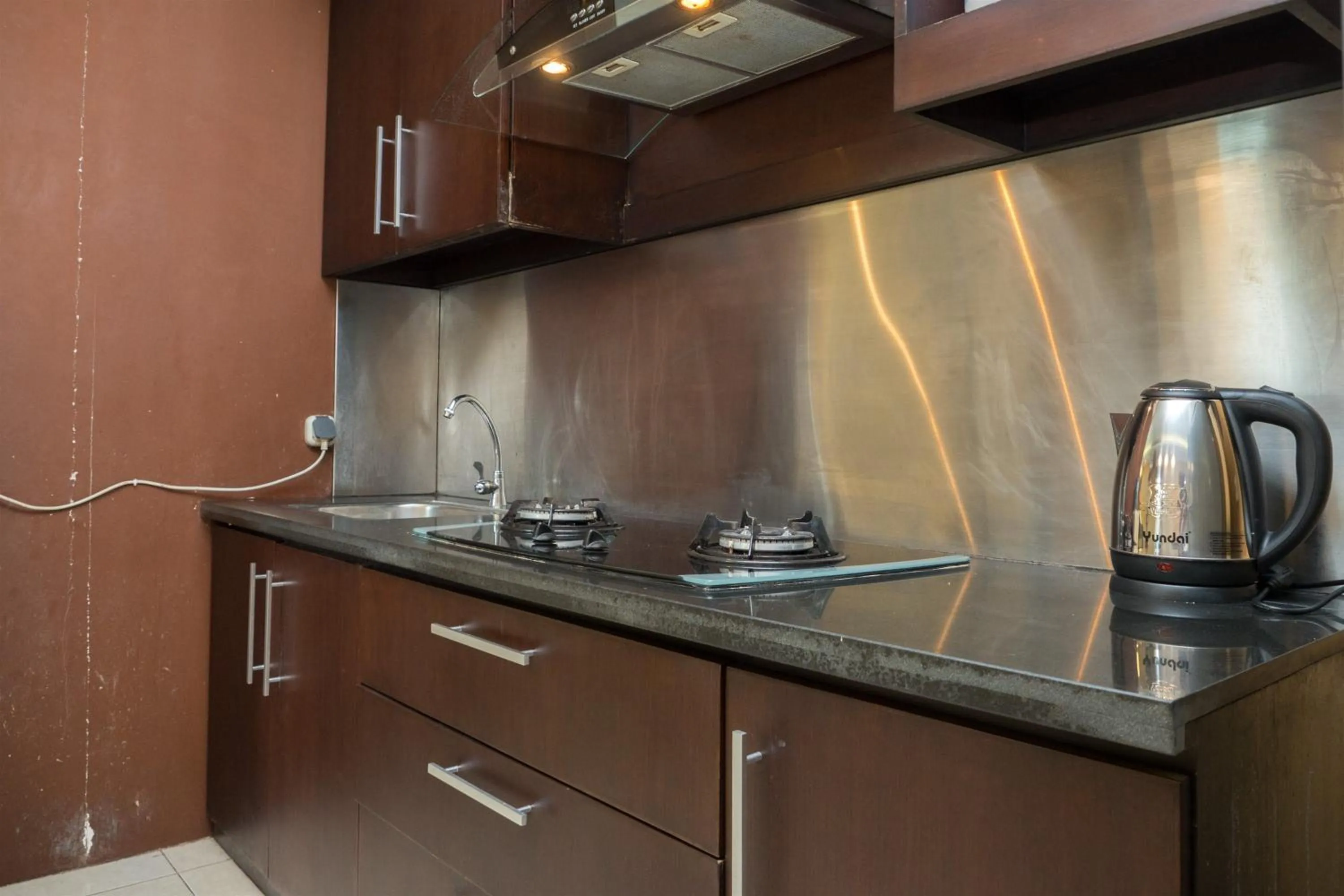 Antique 3BR at Grand Setiabudi Apartment By Travelio