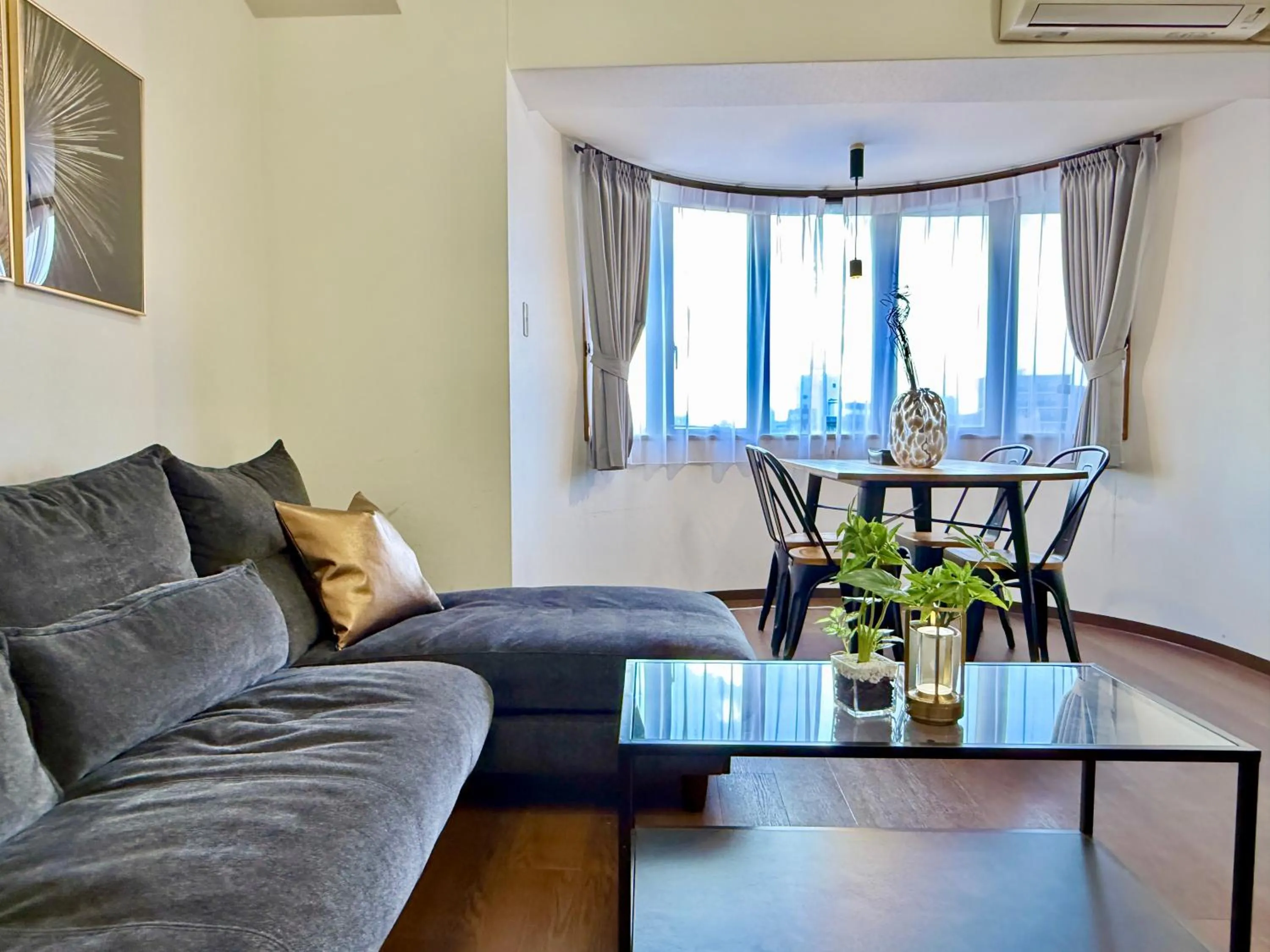 Living room in Crest Daikoku Owner's room -vacation rental-