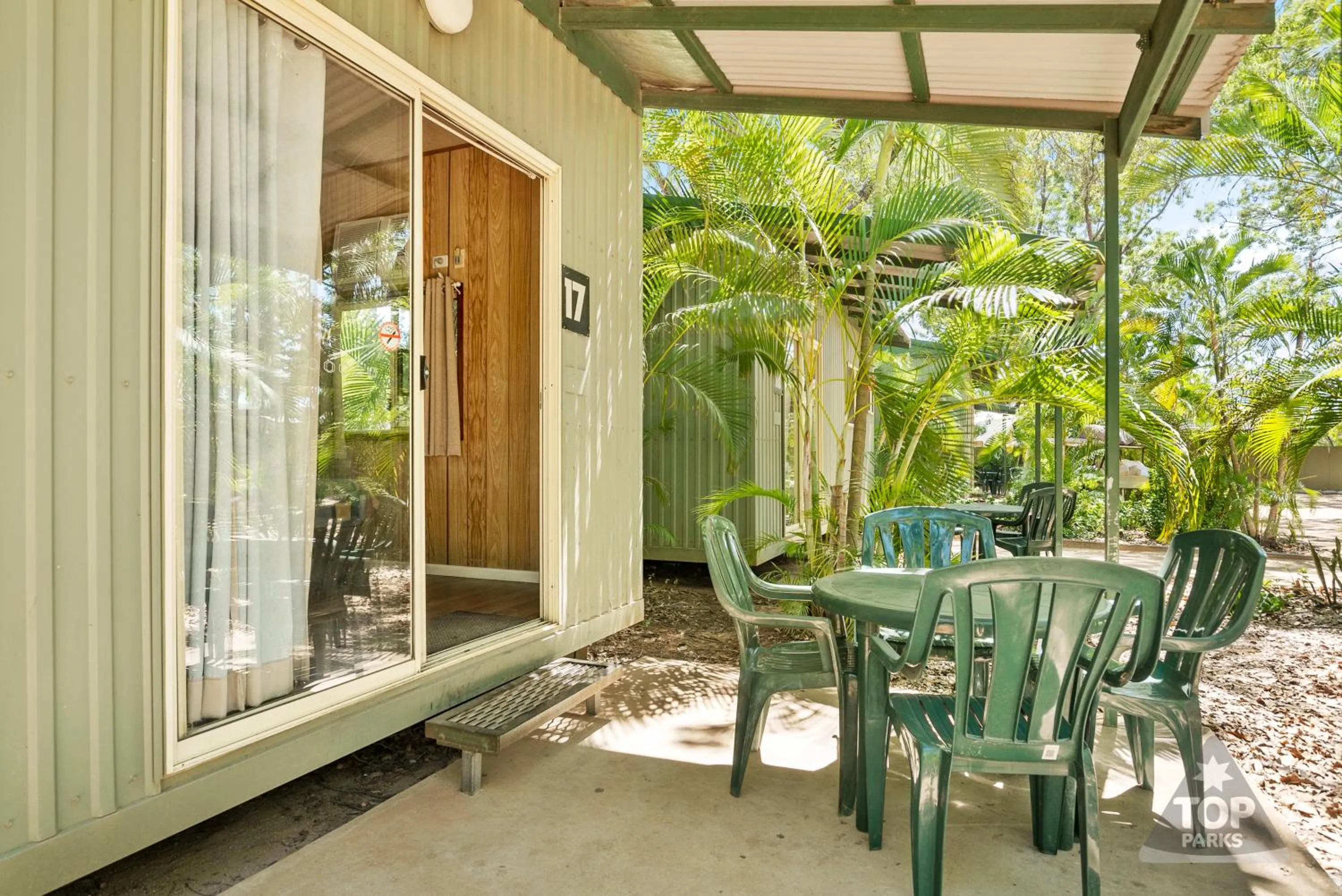 Patio in Riverview Tourist Village