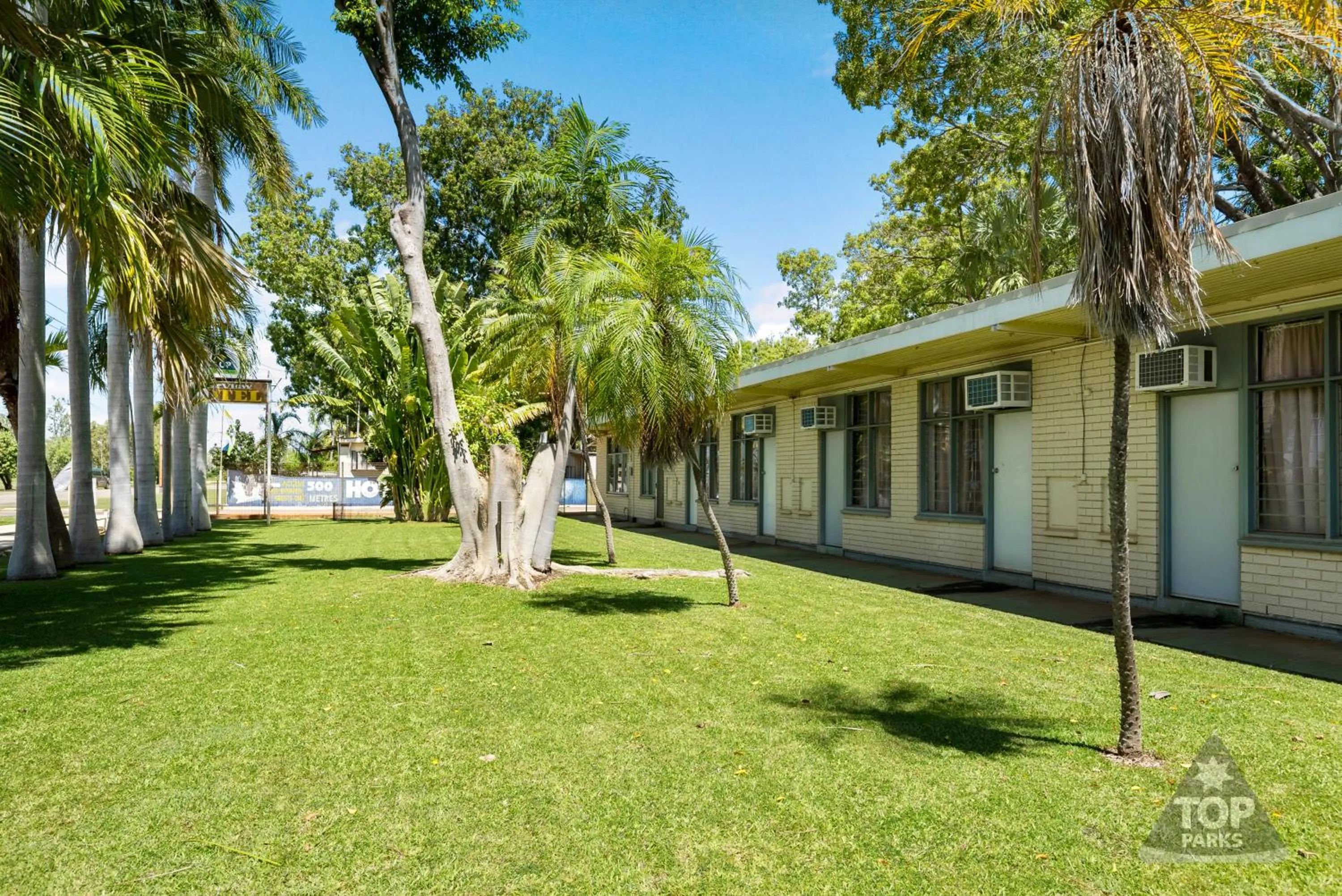Garden view in Riverview Tourist Village