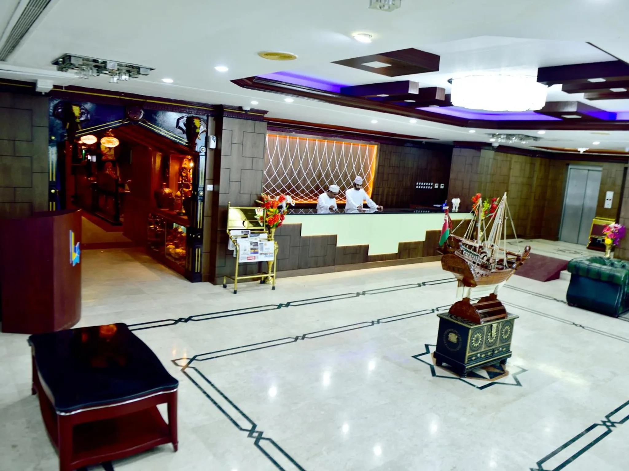 Lobby or reception in Al Bahjah Hotel