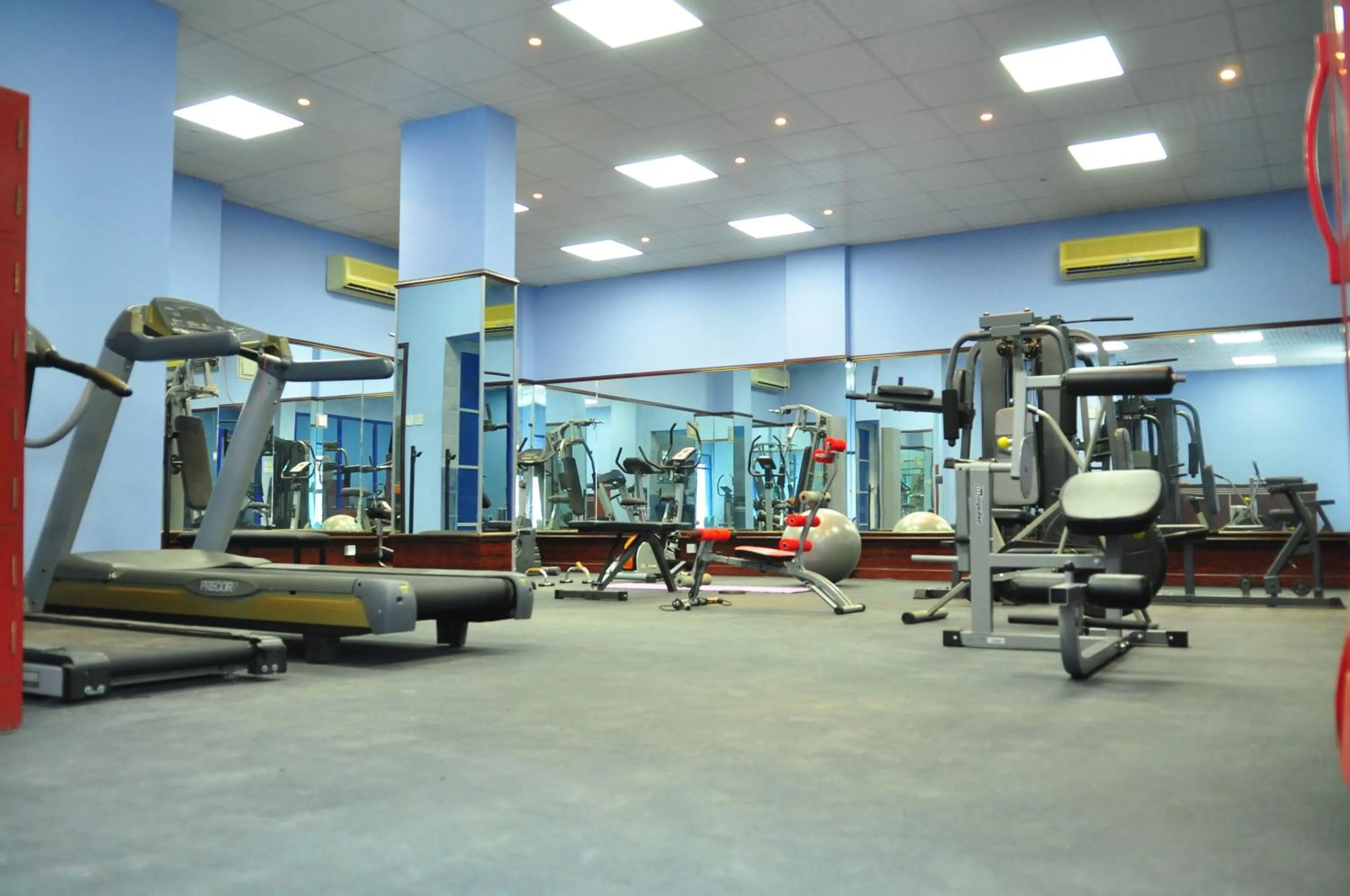 Fitness centre/facilities in Al Bahjah Hotel