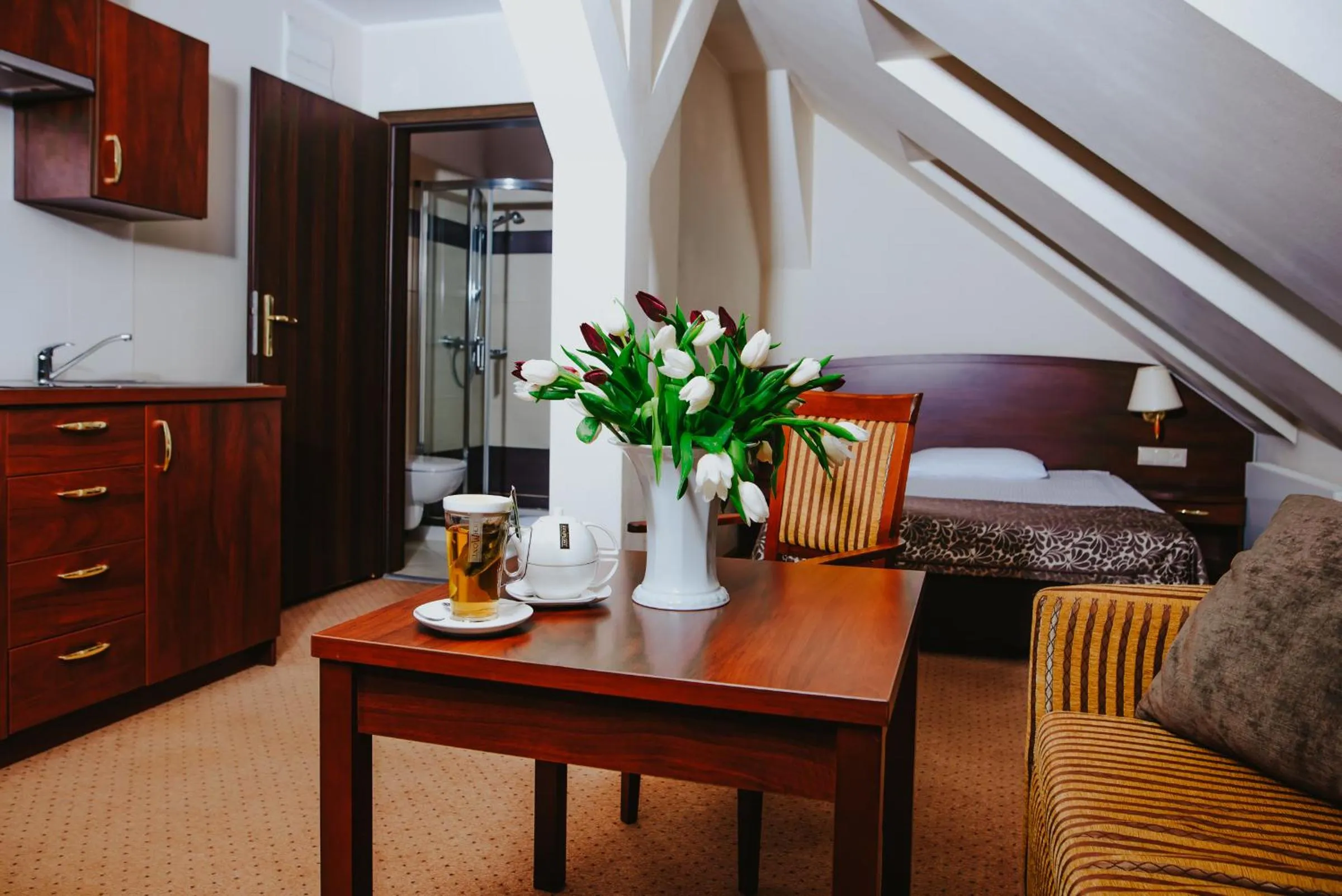 Coffee/tea facilities in Hotel Korel