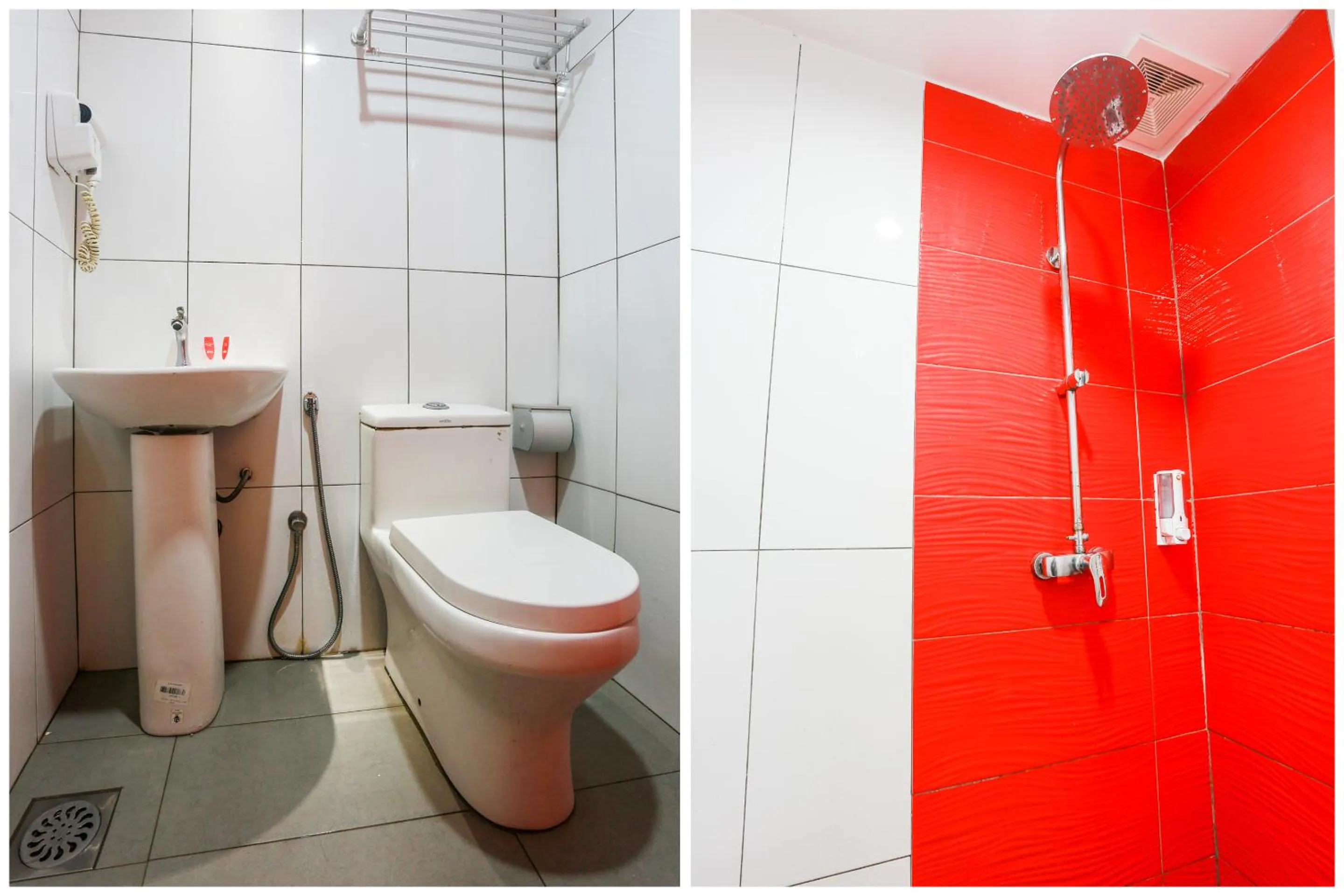 Bathroom in Super OYO 763 Tazara Hotel