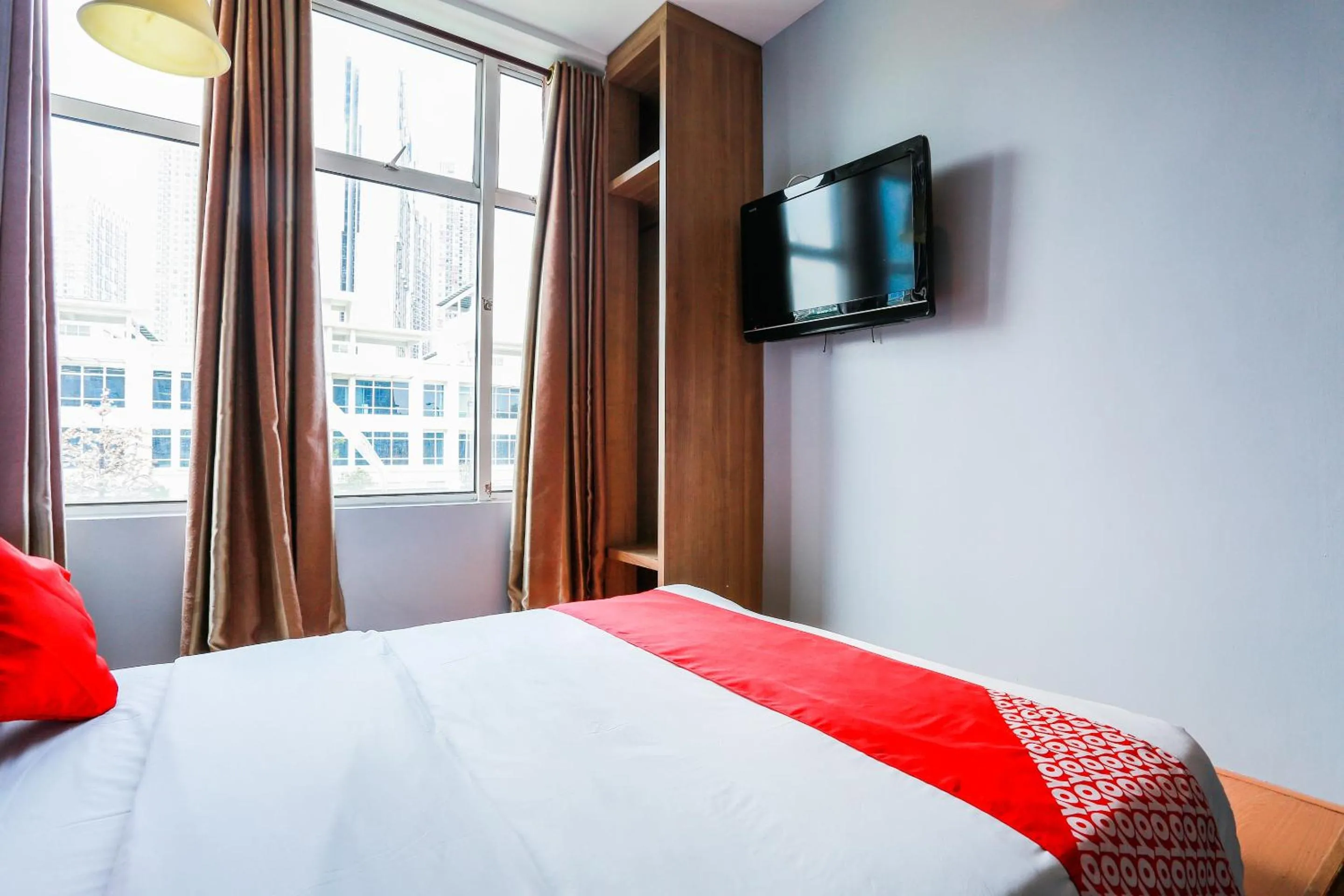 Bedroom, Bed in Hotel O Smc I-city