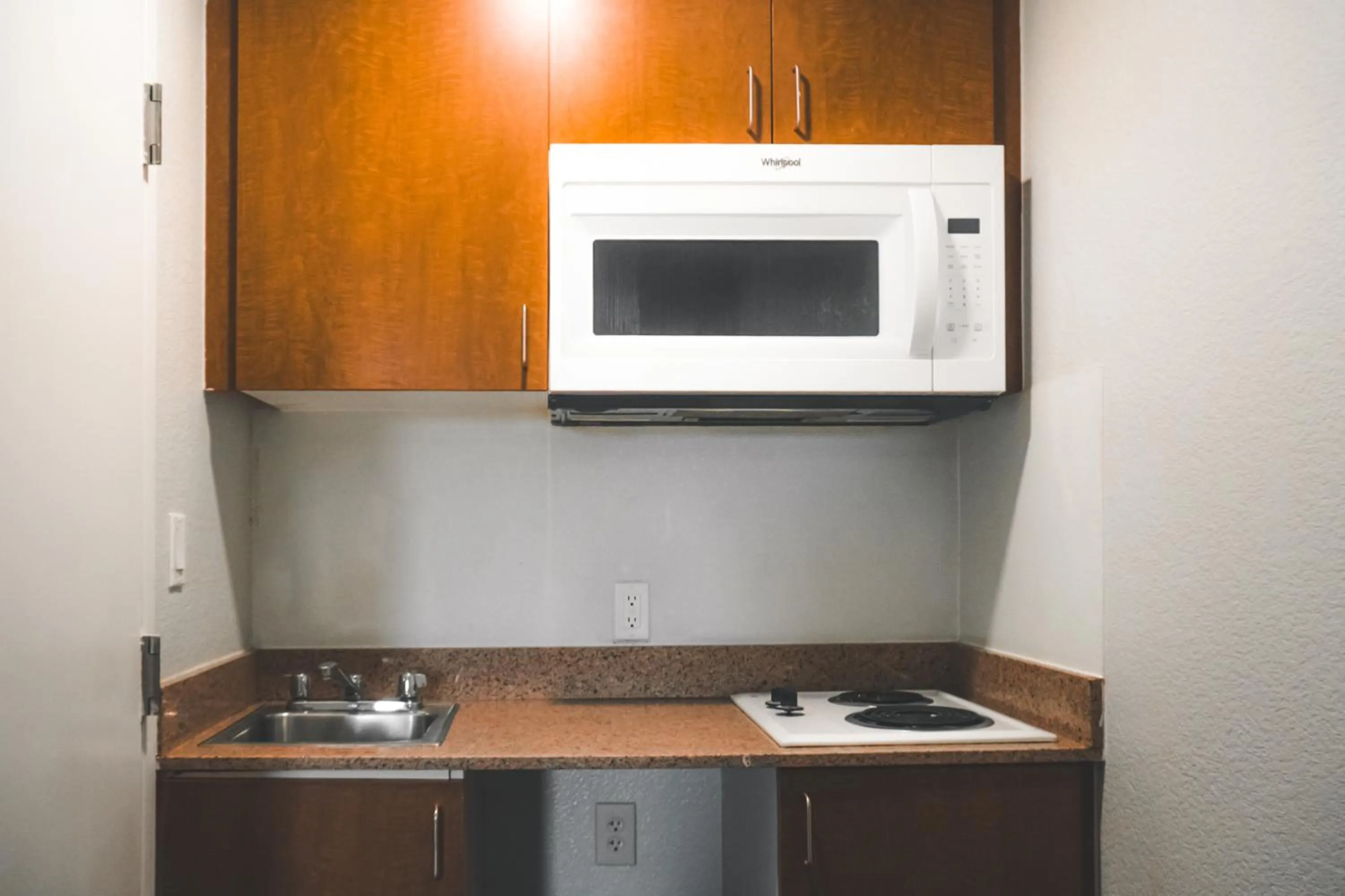 Kitchen or kitchenette in Studio 6 Rancho Cordova, CA