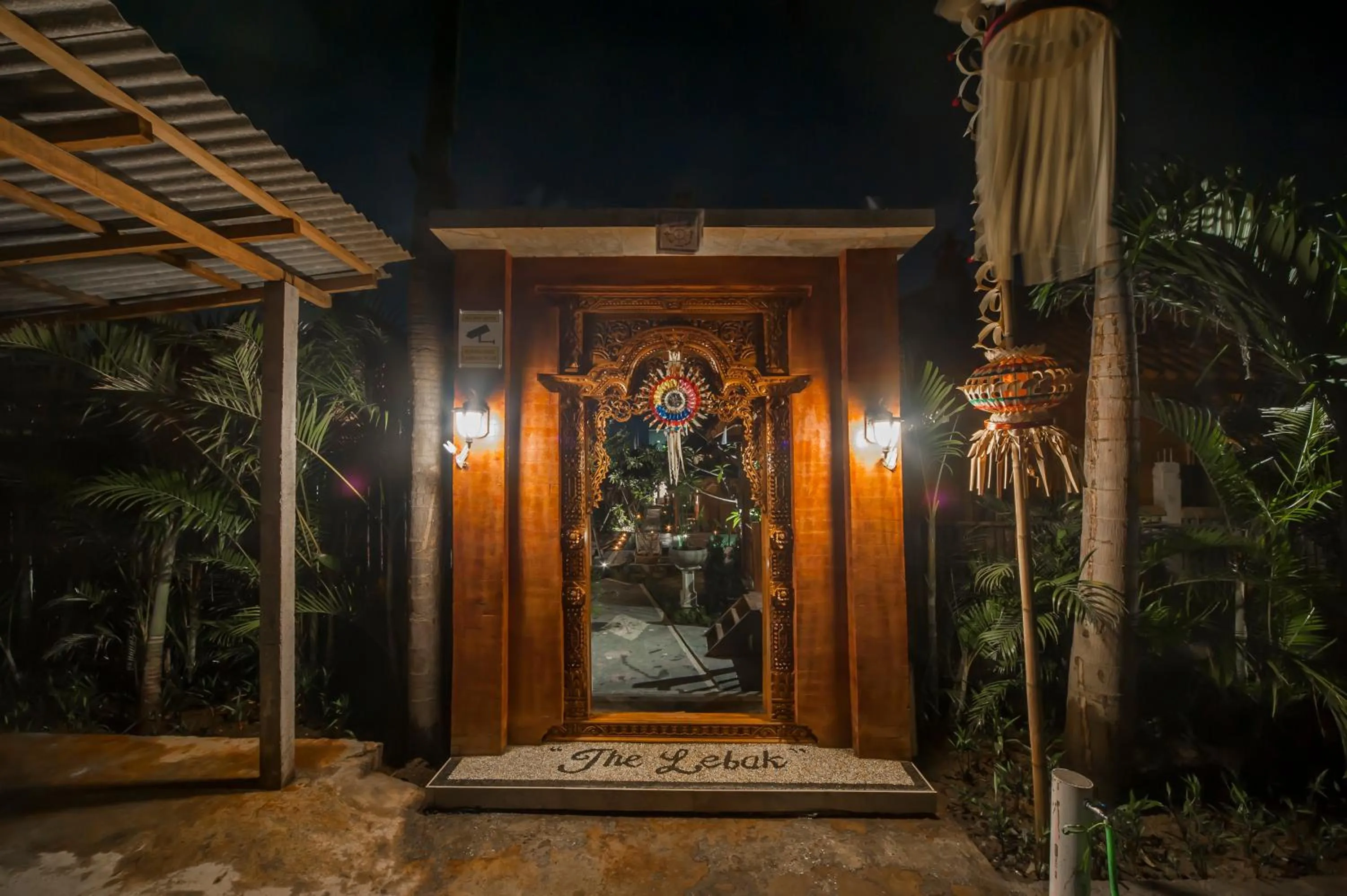Facade/entrance in The Lebak Canggu