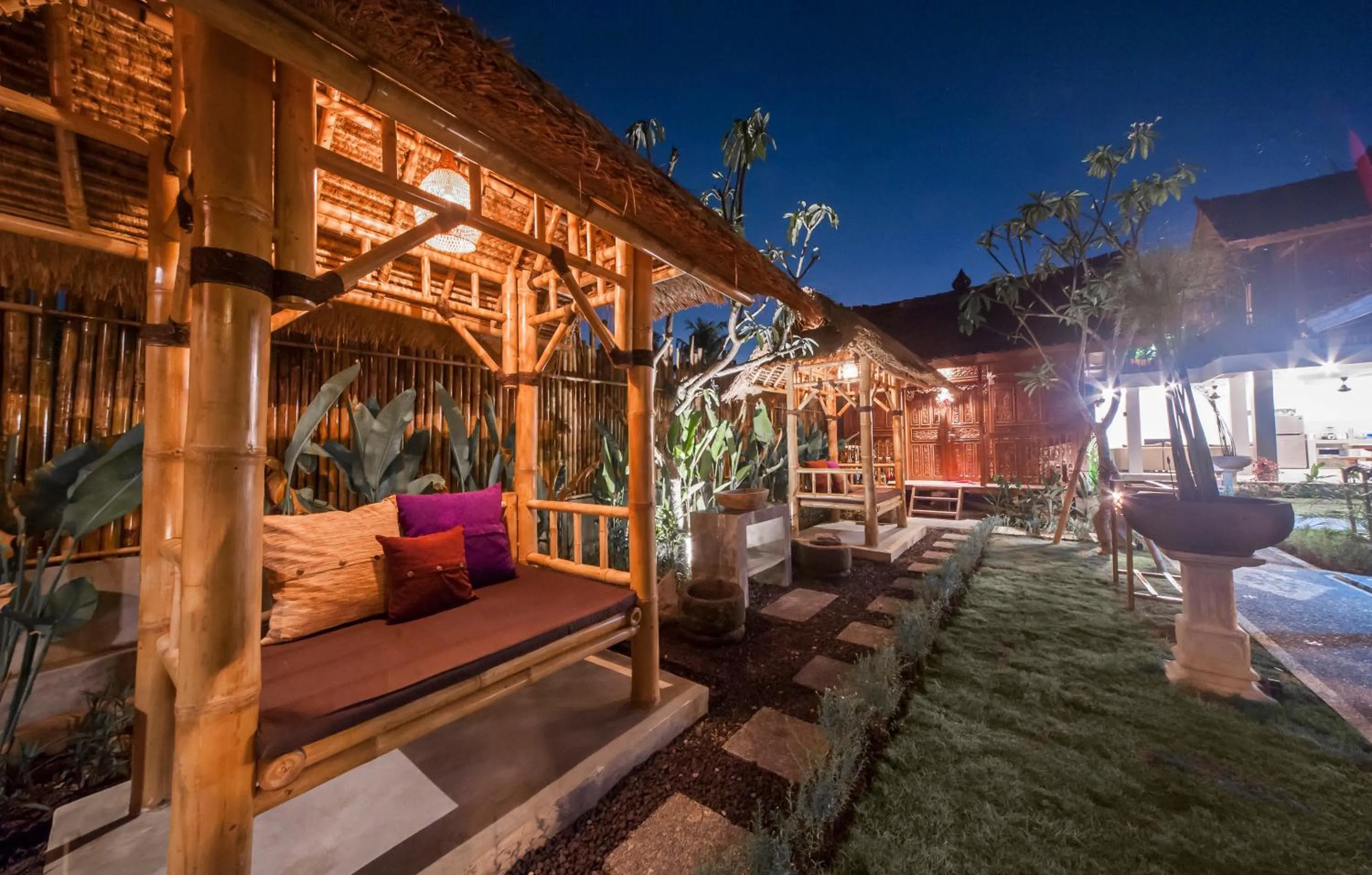 Night in The Lebak Canggu