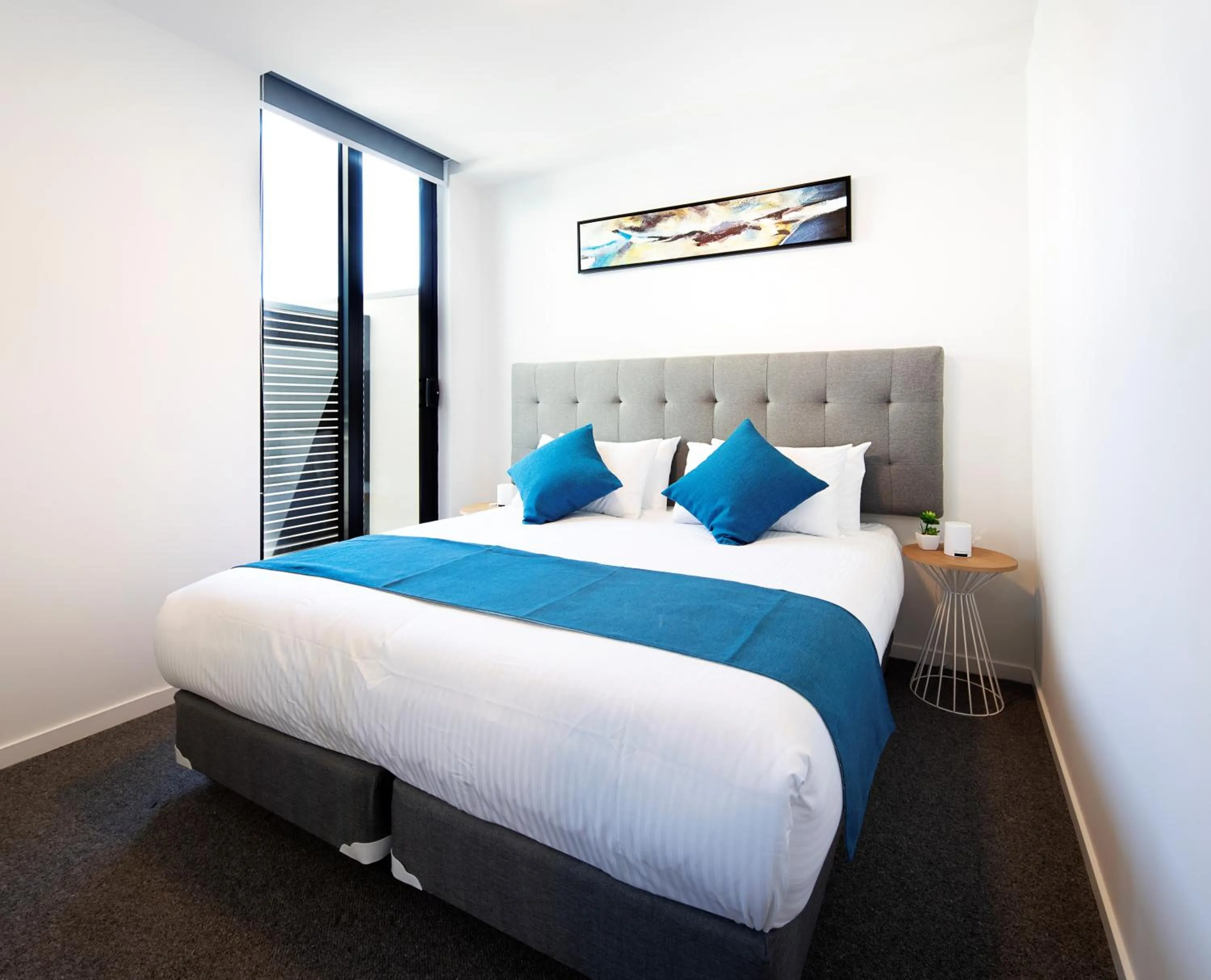 Bedroom, Bed in Artel Apartments Brunswick