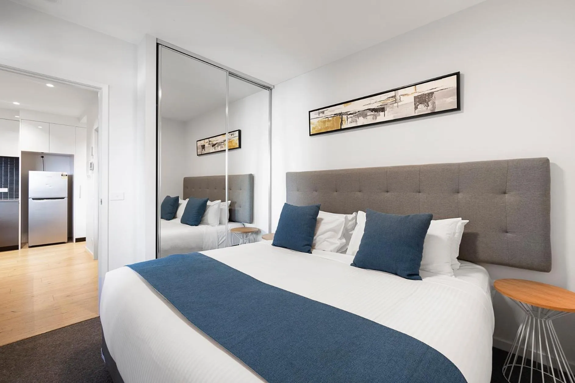 Bedroom, Bed in Artel Apartments Brunswick