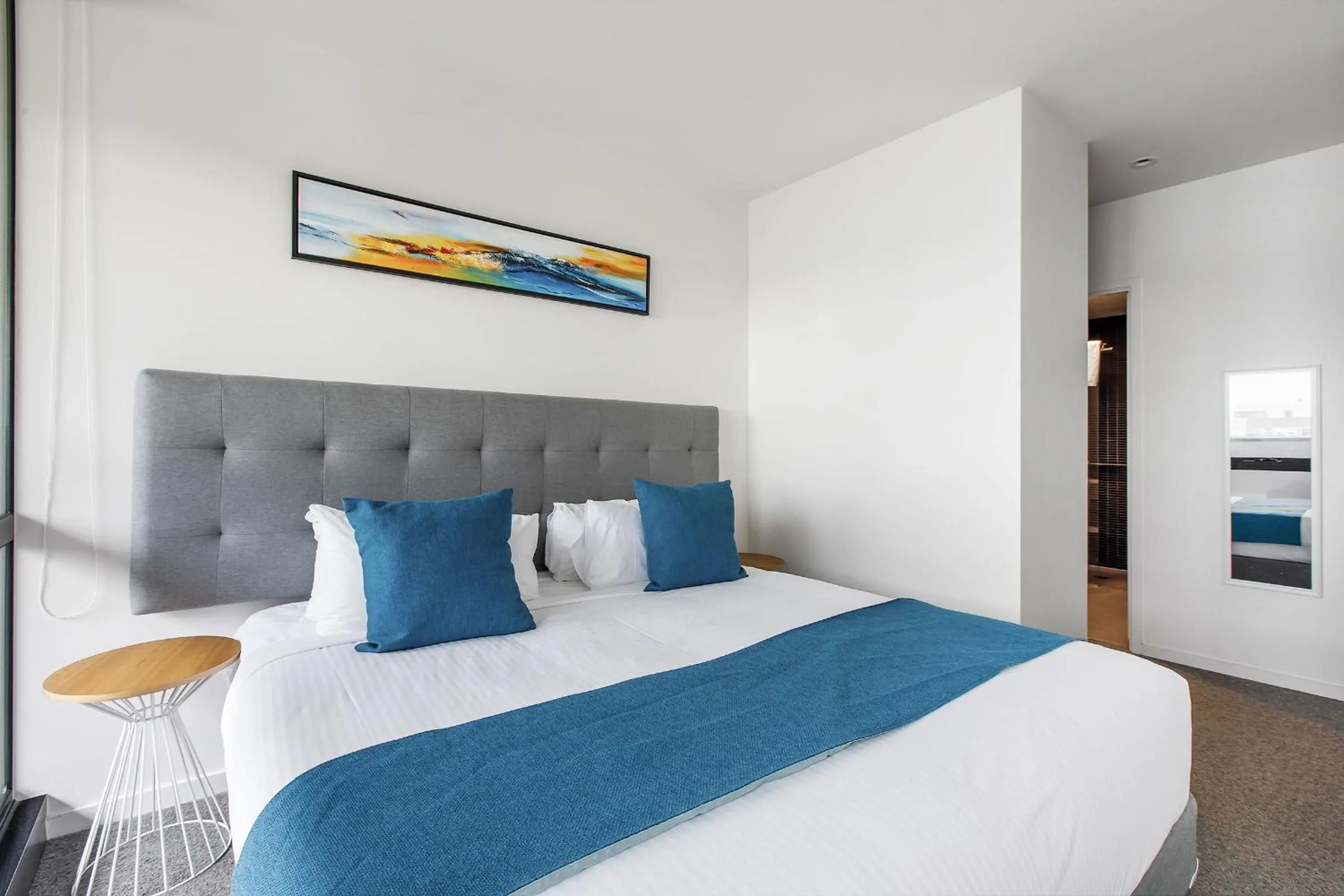 Bedroom, Bed in Artel Apartments Brunswick