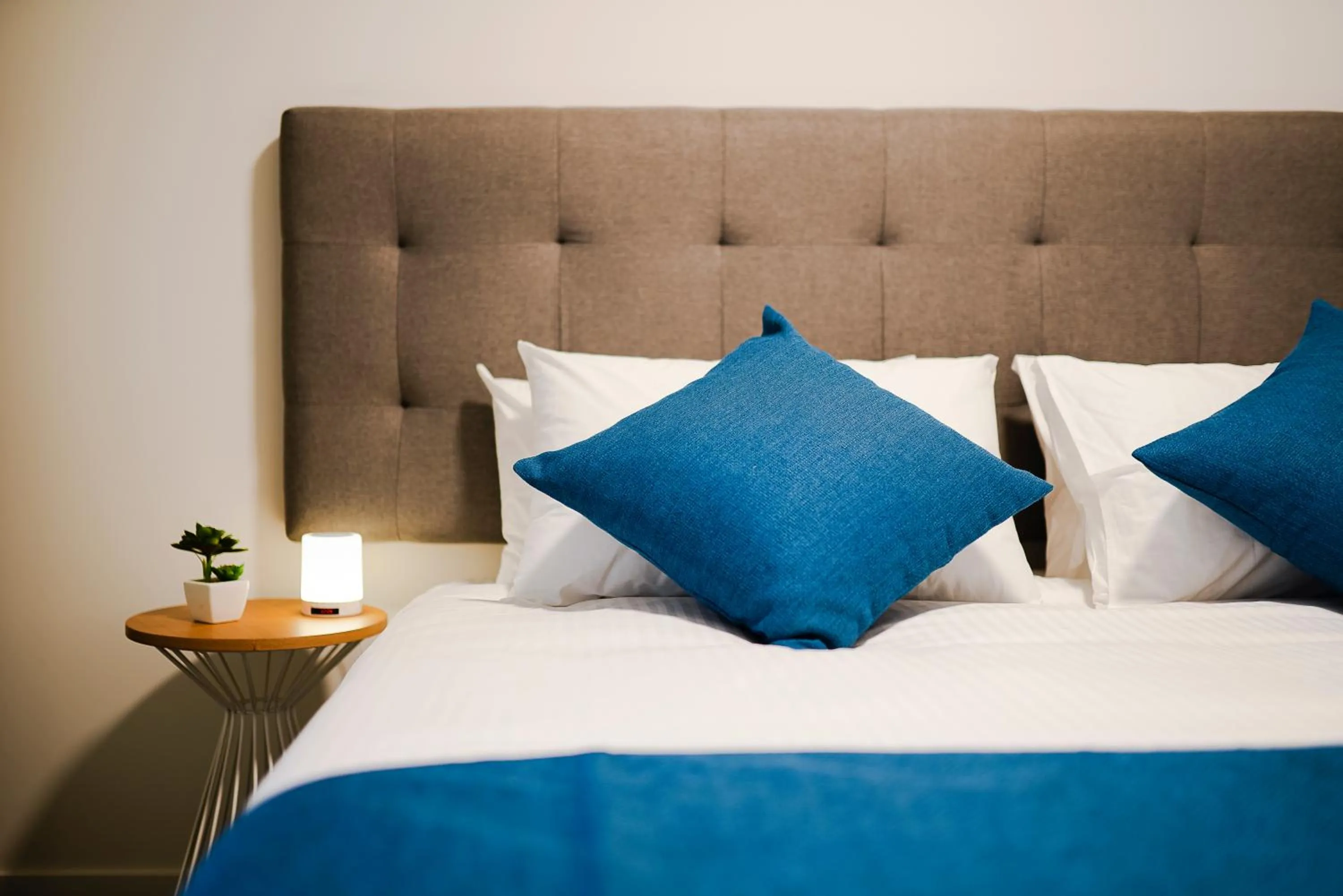 Bedroom, Bed in Artel Apartments Brunswick