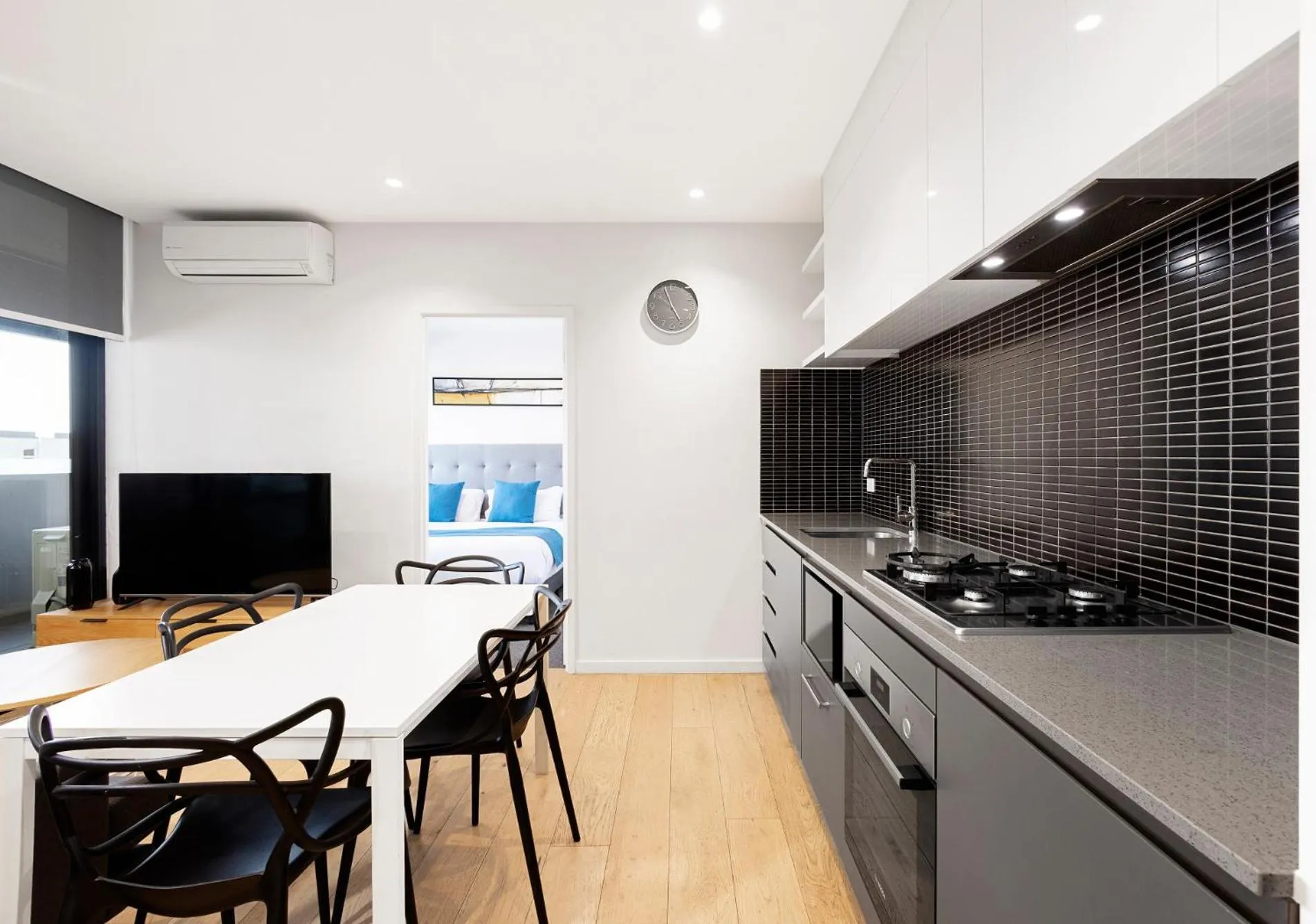 Dining area in Artel Apartments Brunswick