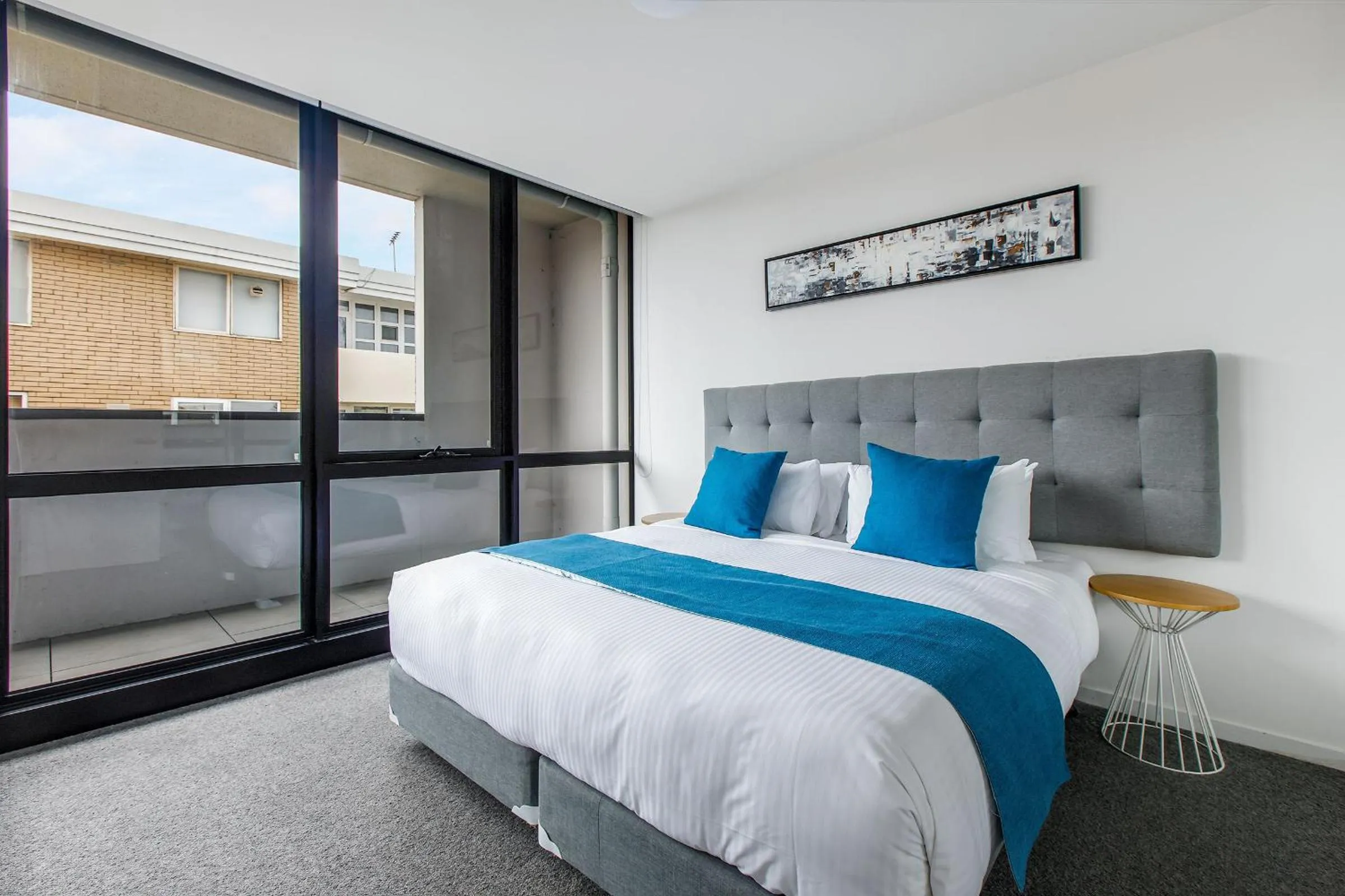 Bedroom, Bed in Artel Apartments Brunswick