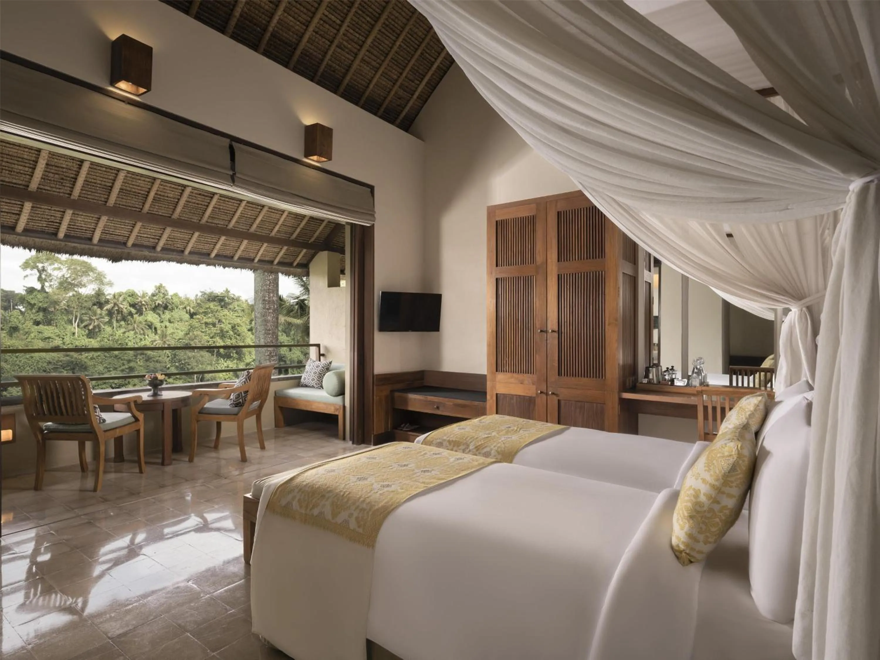 Bedroom, Bed in Alila Ubud