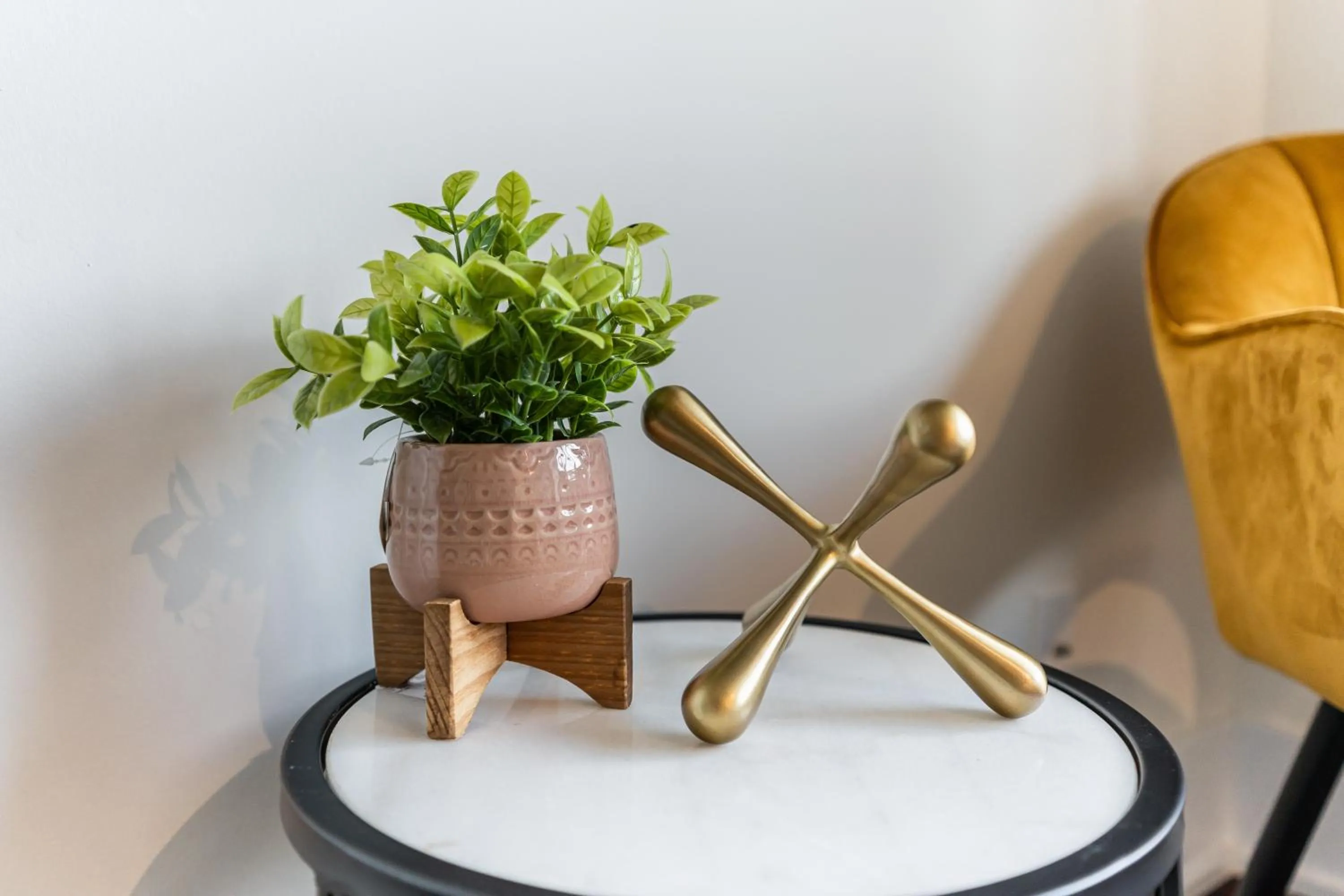 Decorative detail in GLOBALSTAY Modern Downtown Apartment