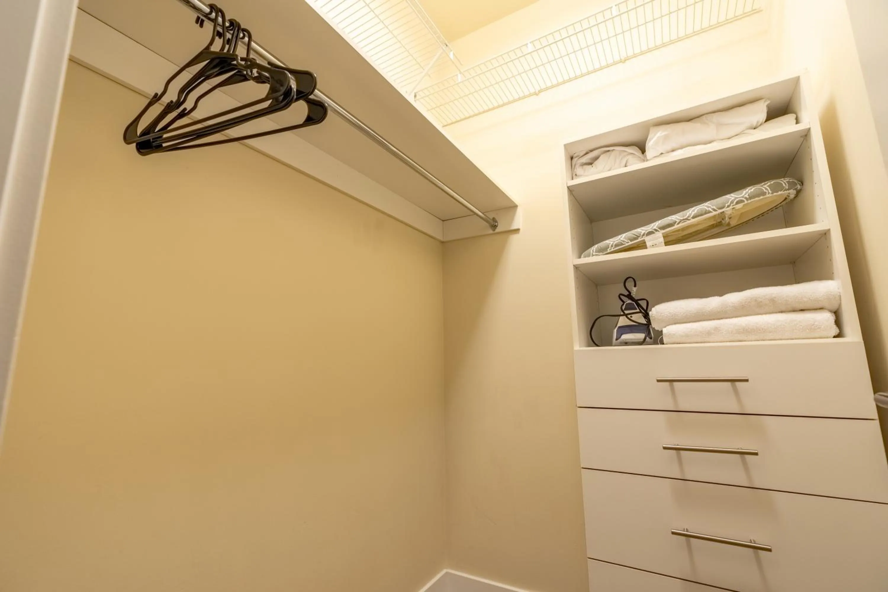 wardrobe in GLOBALSTAY Modern Downtown Apartment