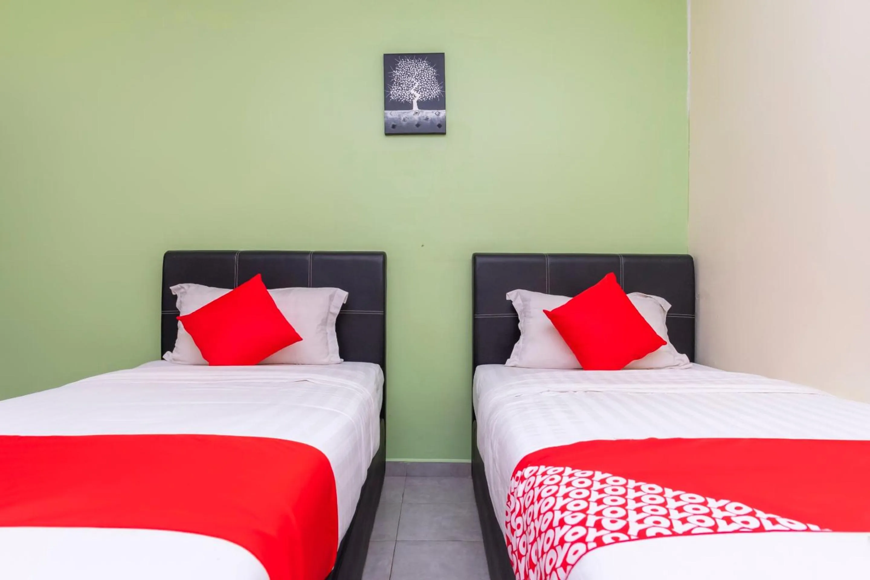 Bedroom, Bed in Muar City Hotel