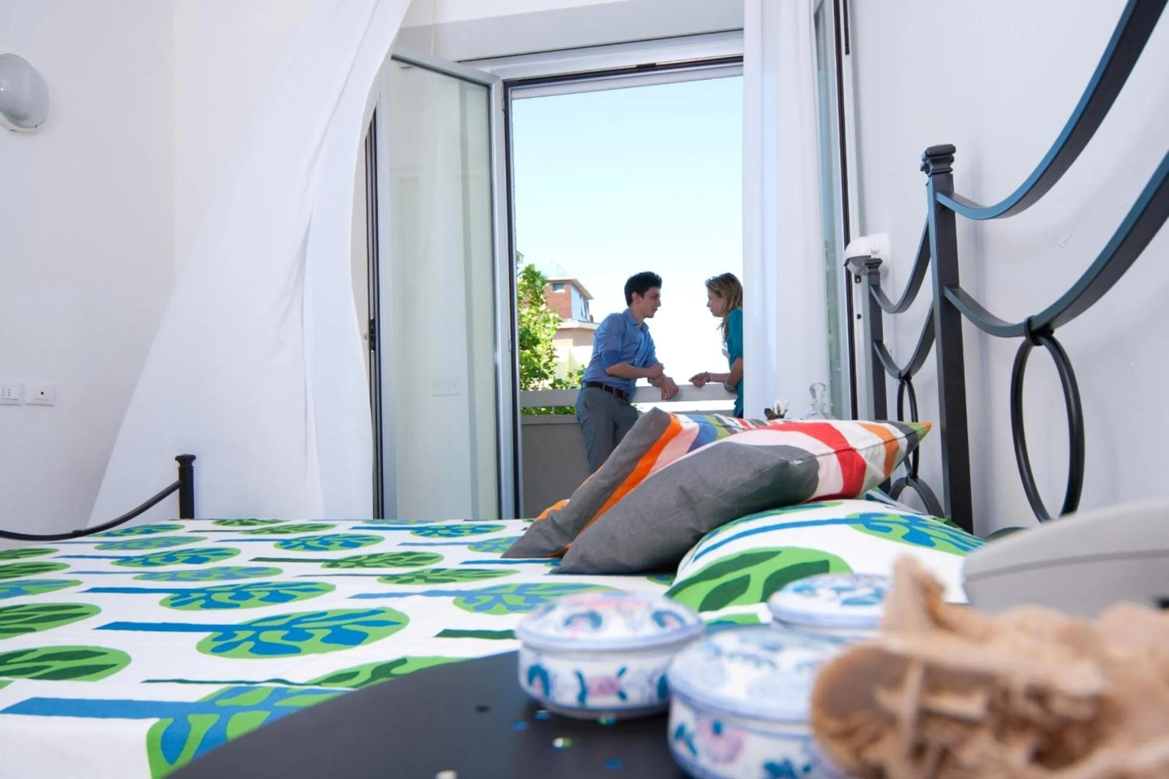 Bed in Hotel Le Terrazze