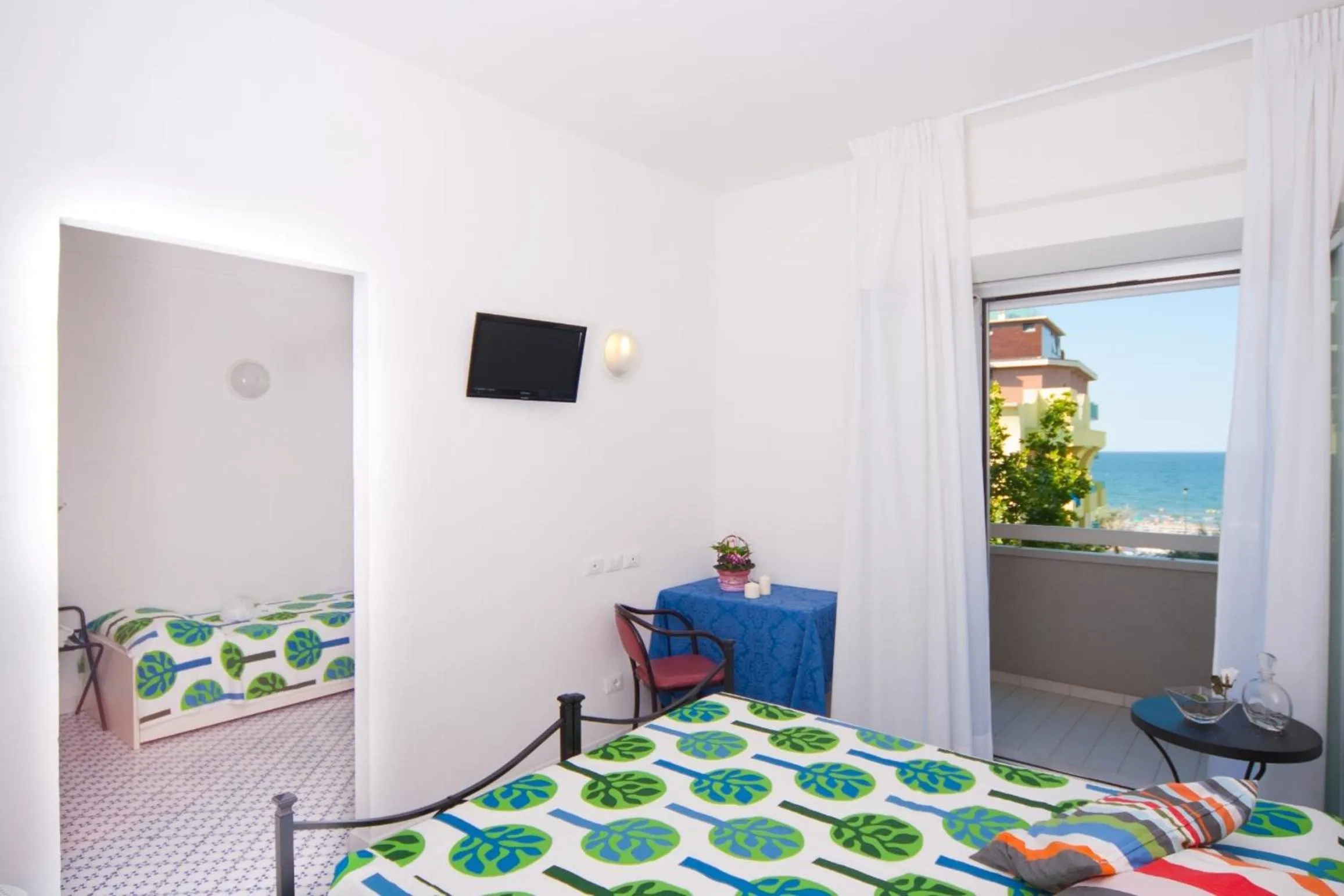 Bedroom, Bed in Hotel Le Terrazze