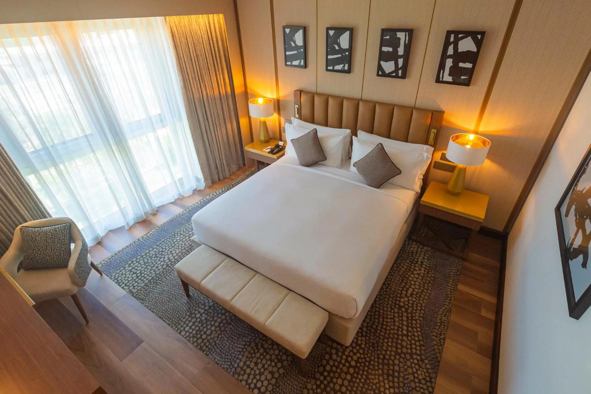 Photo of the whole room, Bed in InterContinental Lusaka by IHG