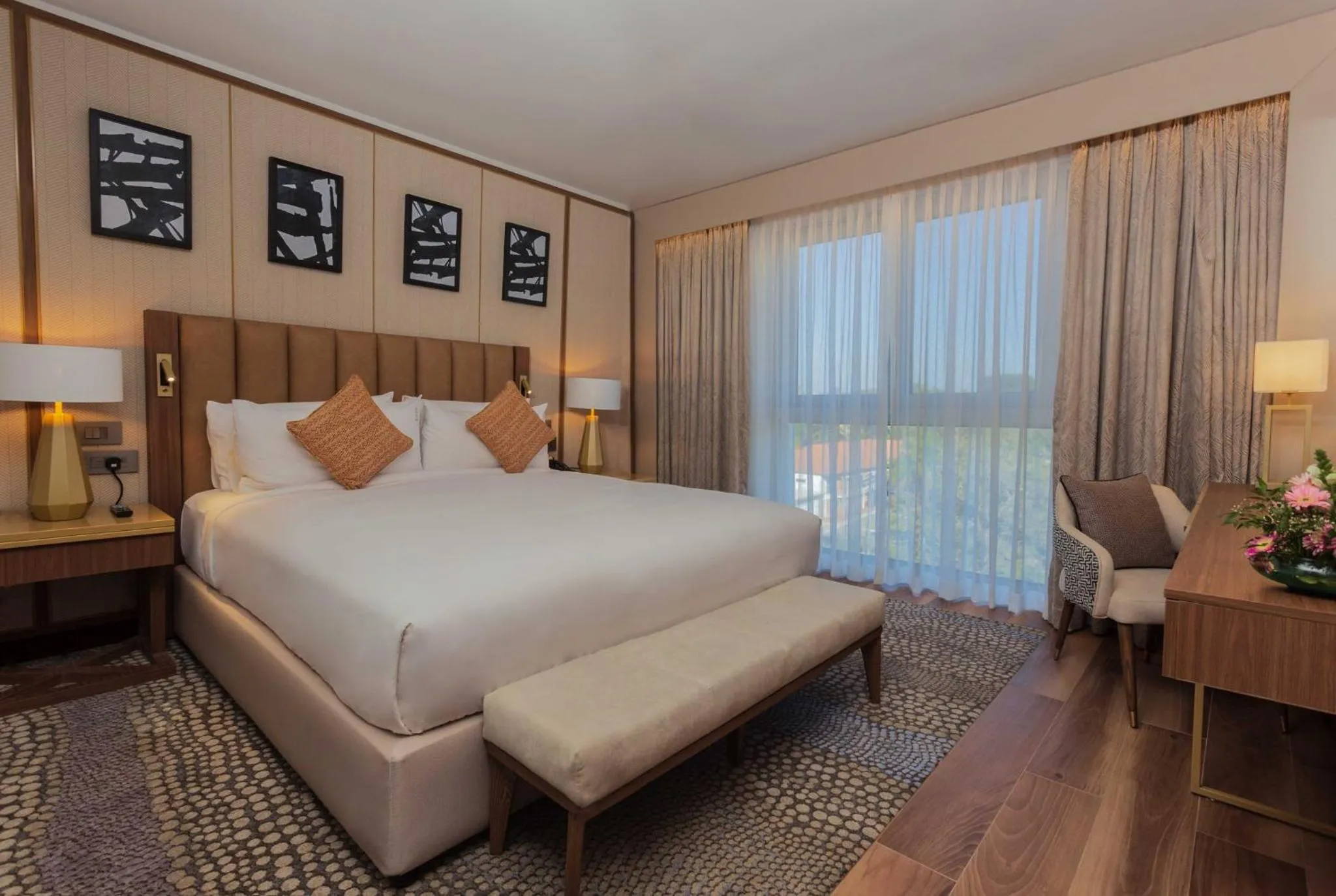 Photo of the whole room, Bed in InterContinental Lusaka by IHG