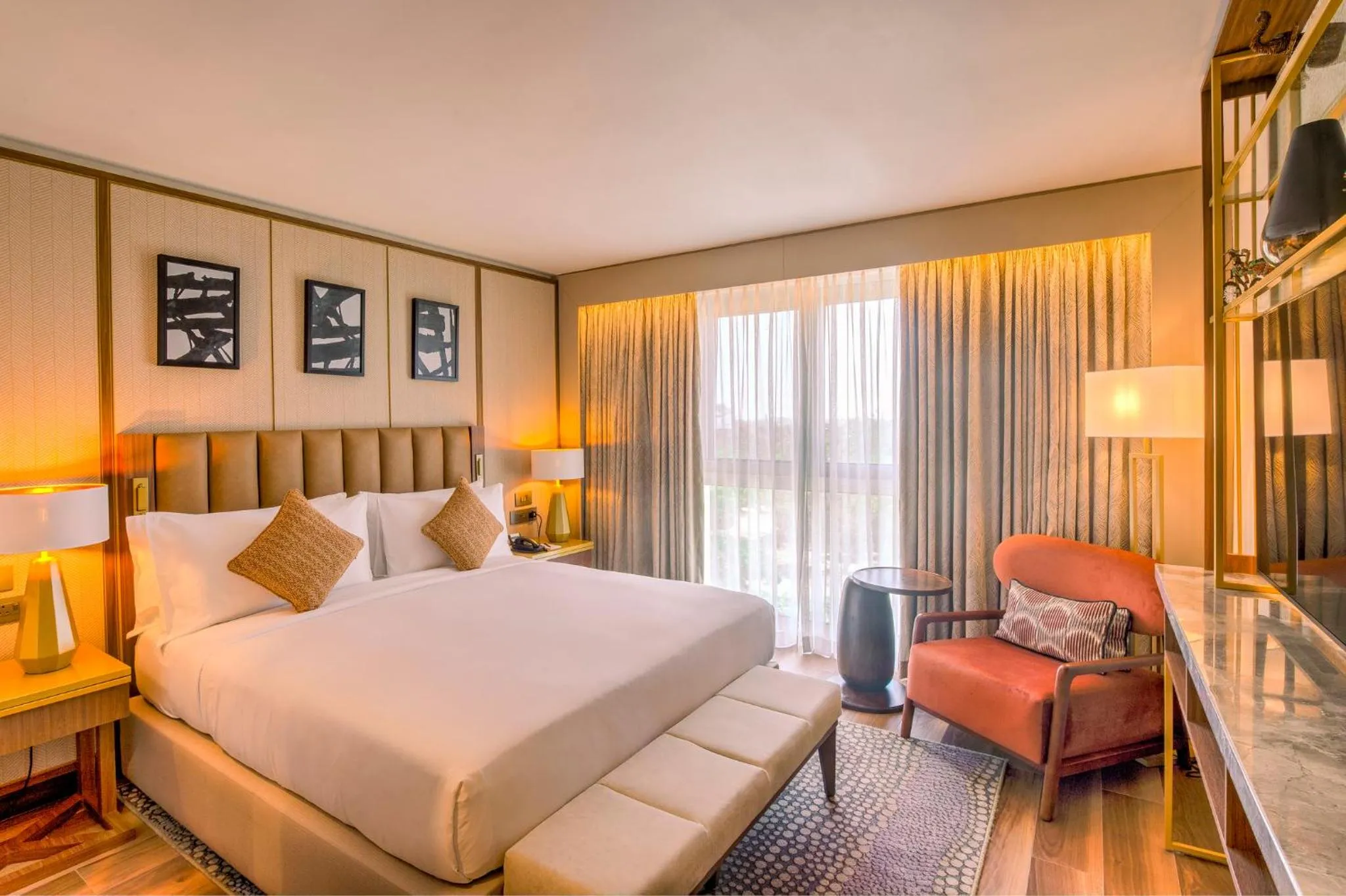 Photo of the whole room, Bed in InterContinental Lusaka by IHG