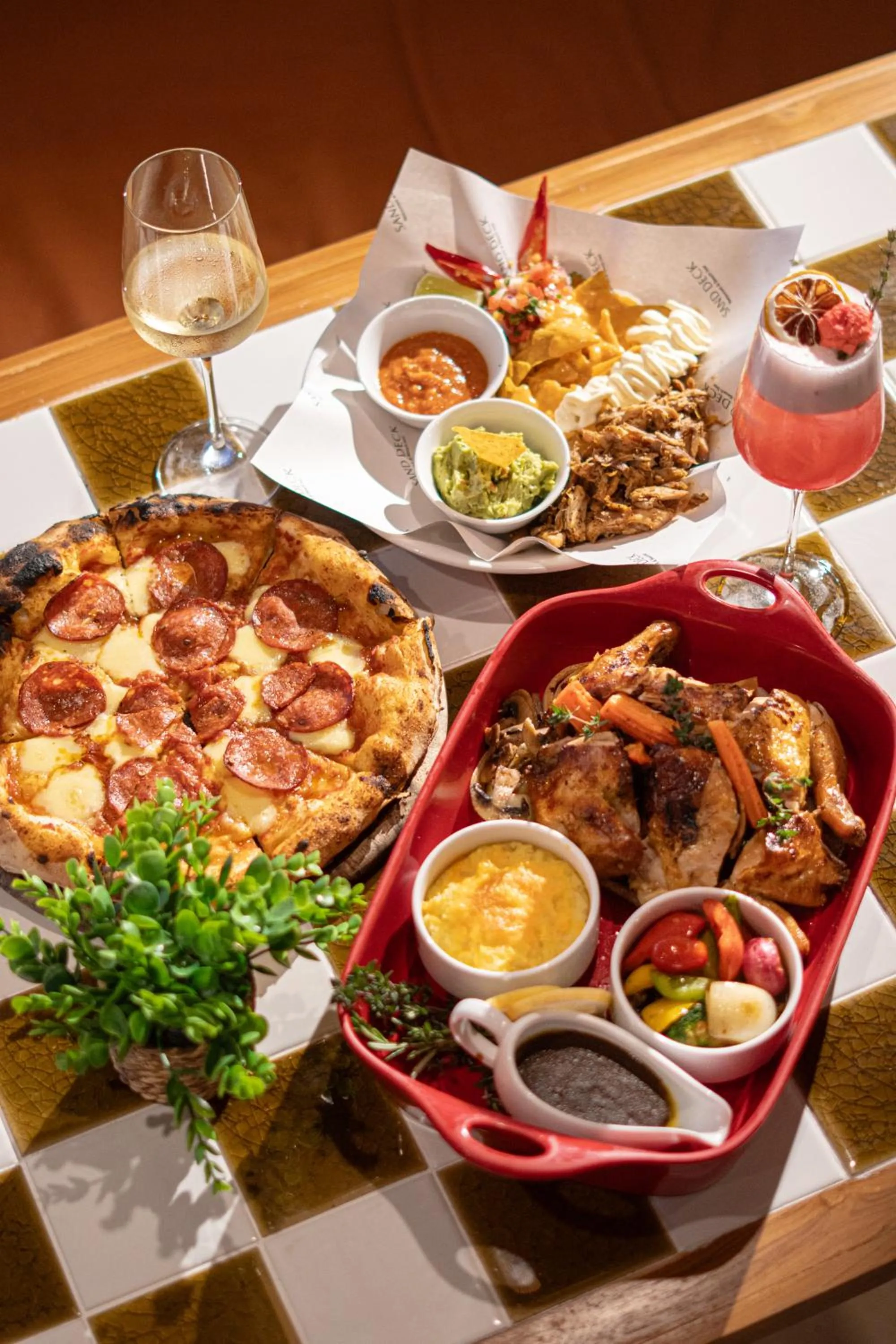 Food close-up in Al's Resort