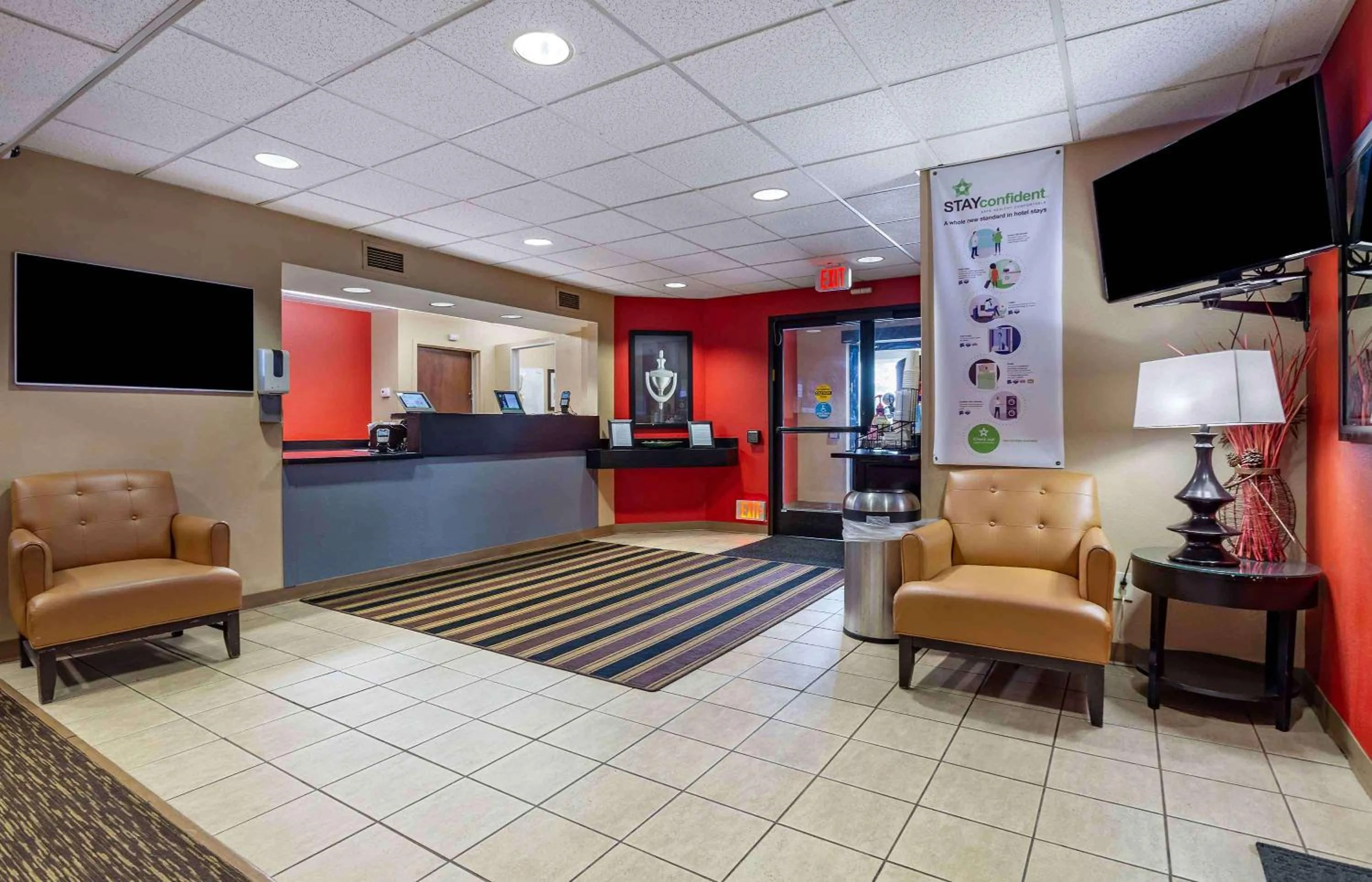 Lobby or reception in Extended Stay America Suites - Edison - Raritan Center