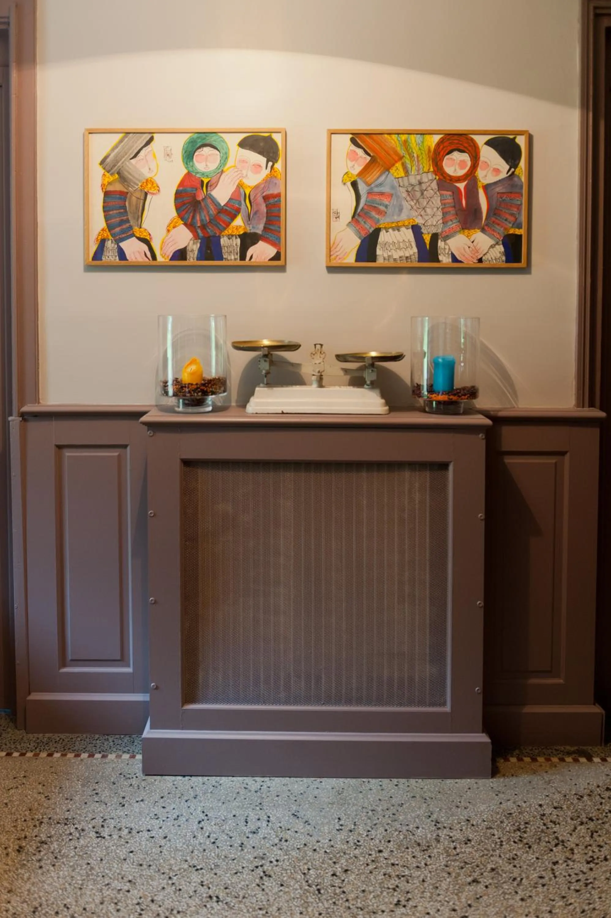 Decorative detail in La Fraîchette-Hôtel & Spa