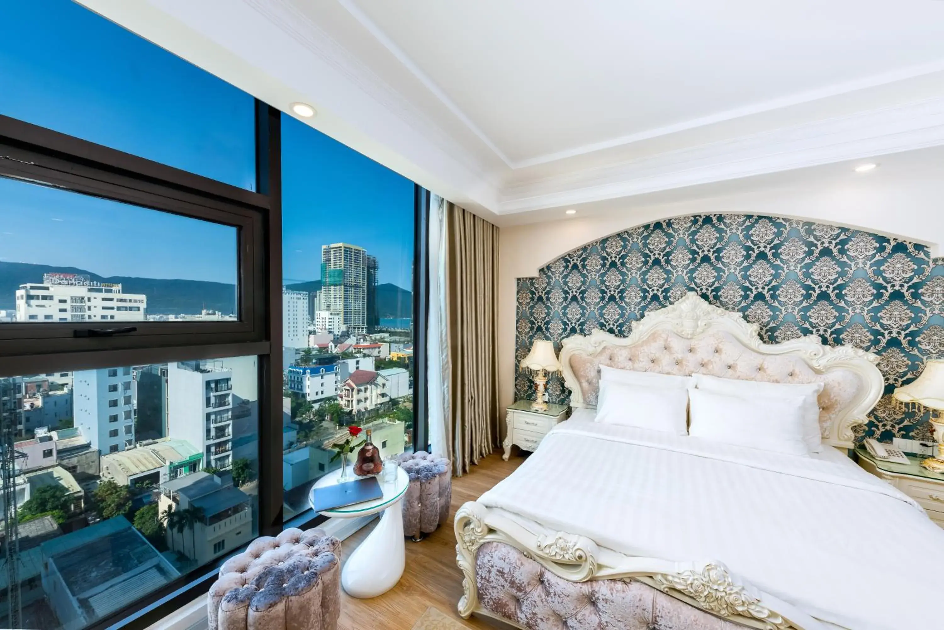 Premium Double Room with Sea View in Golden Rose Hotel Premium Double Room with Sea View in Golden Rose Hotel
