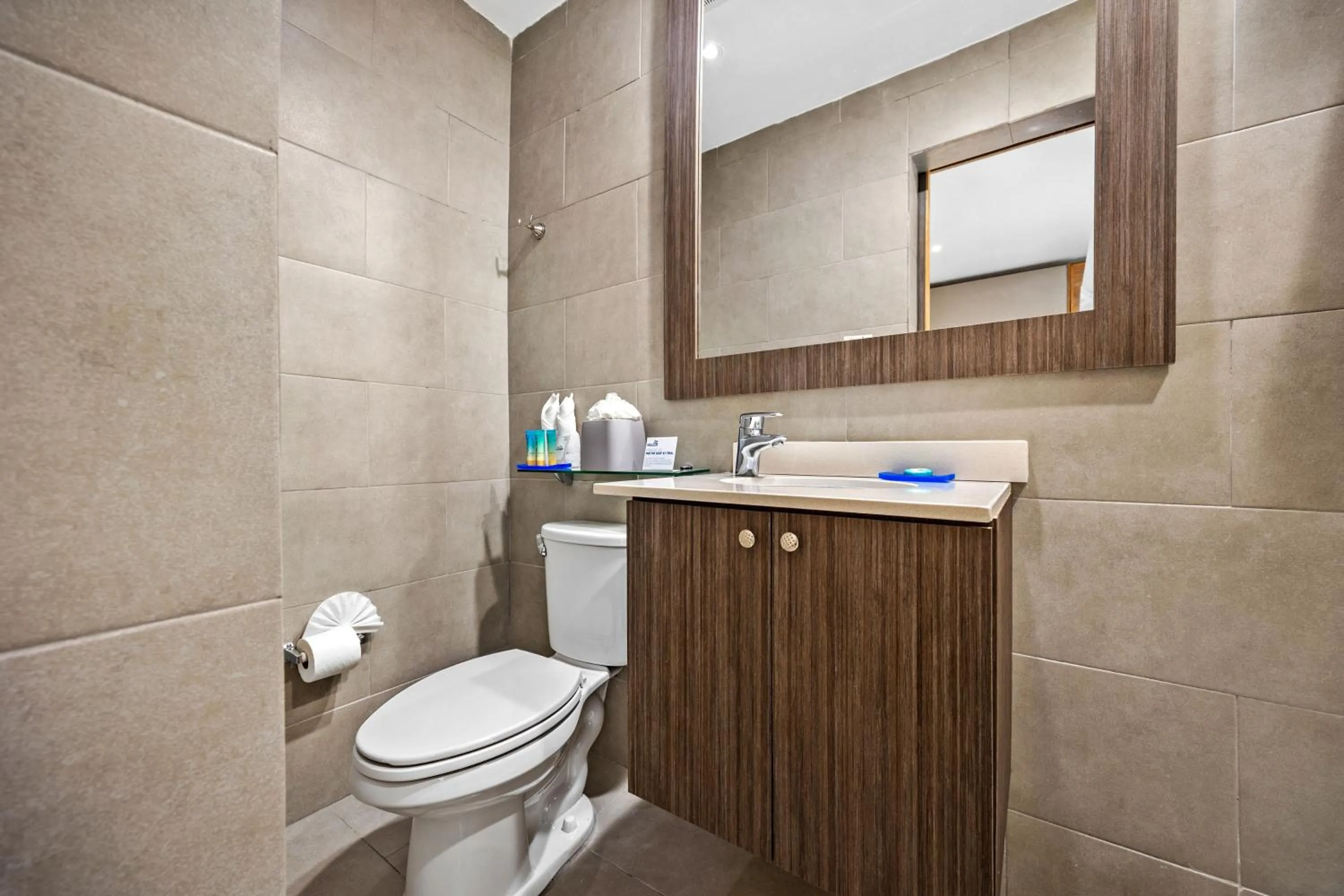 Toilet in Holiday Inn Express San Juan Condado by IHG