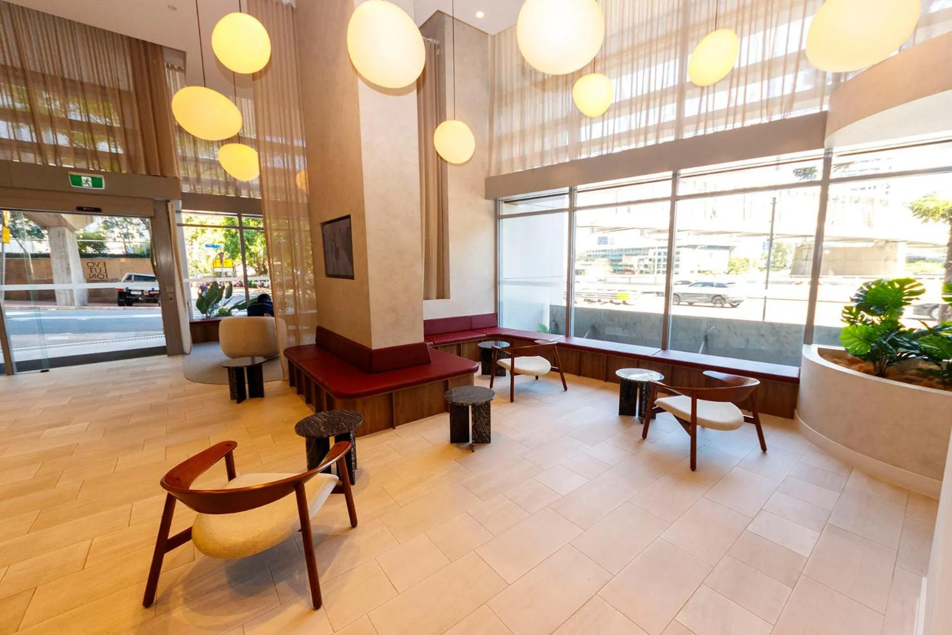 Lobby or reception in Evolution Apartments