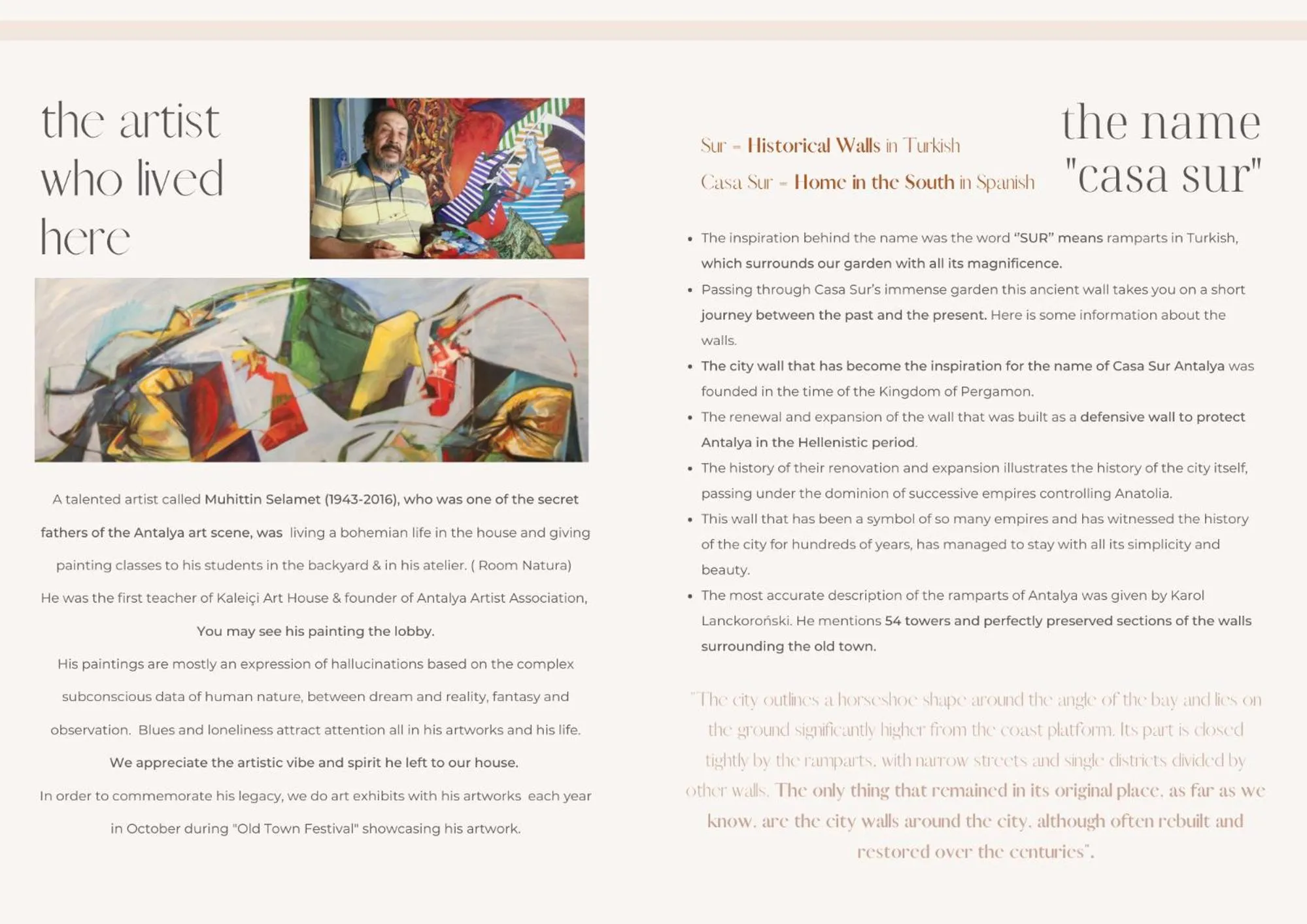 Property building in Casa Sur Antalya