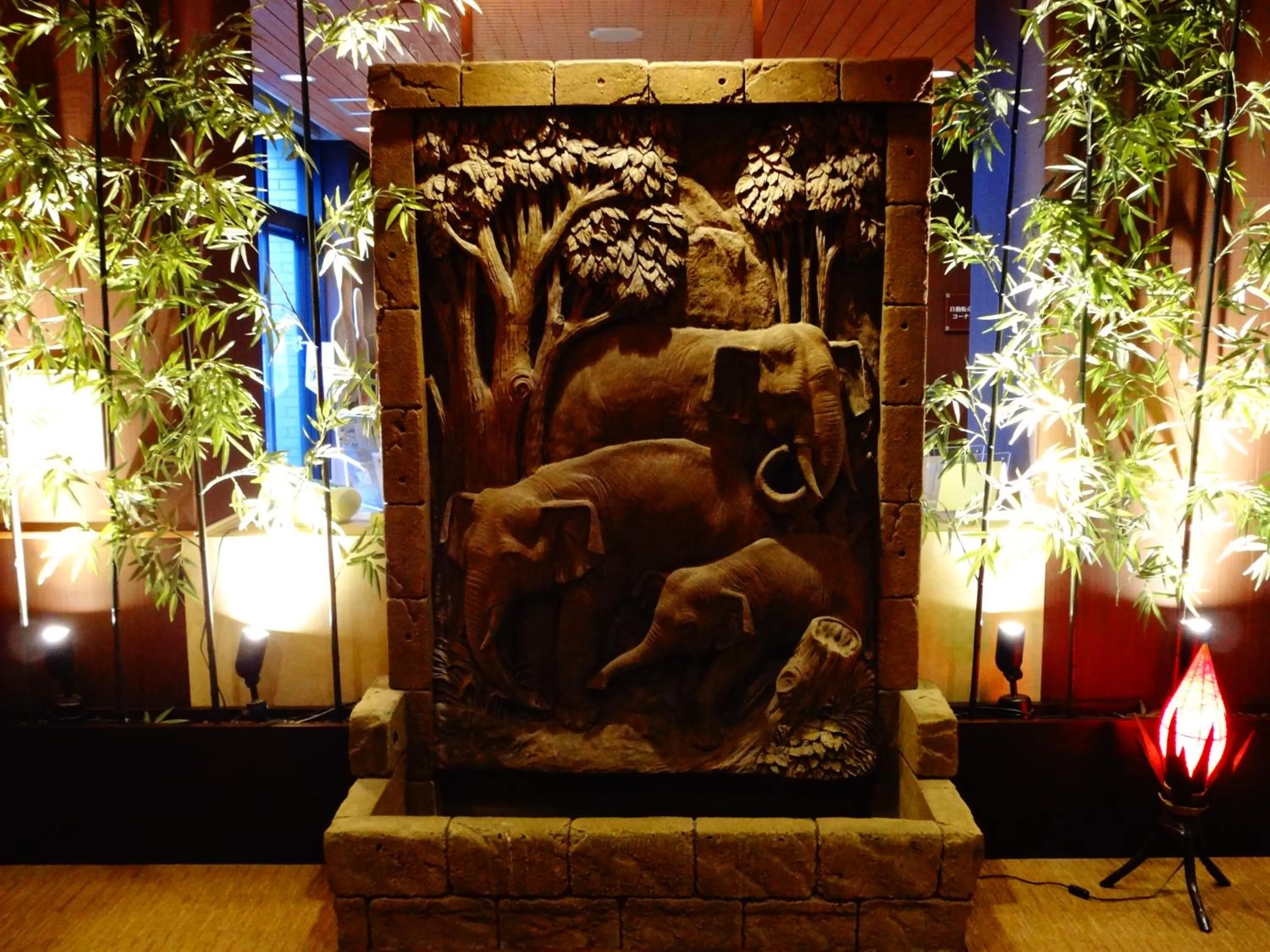 Decorative detail in Breezbay Seaside Resort Matsushima