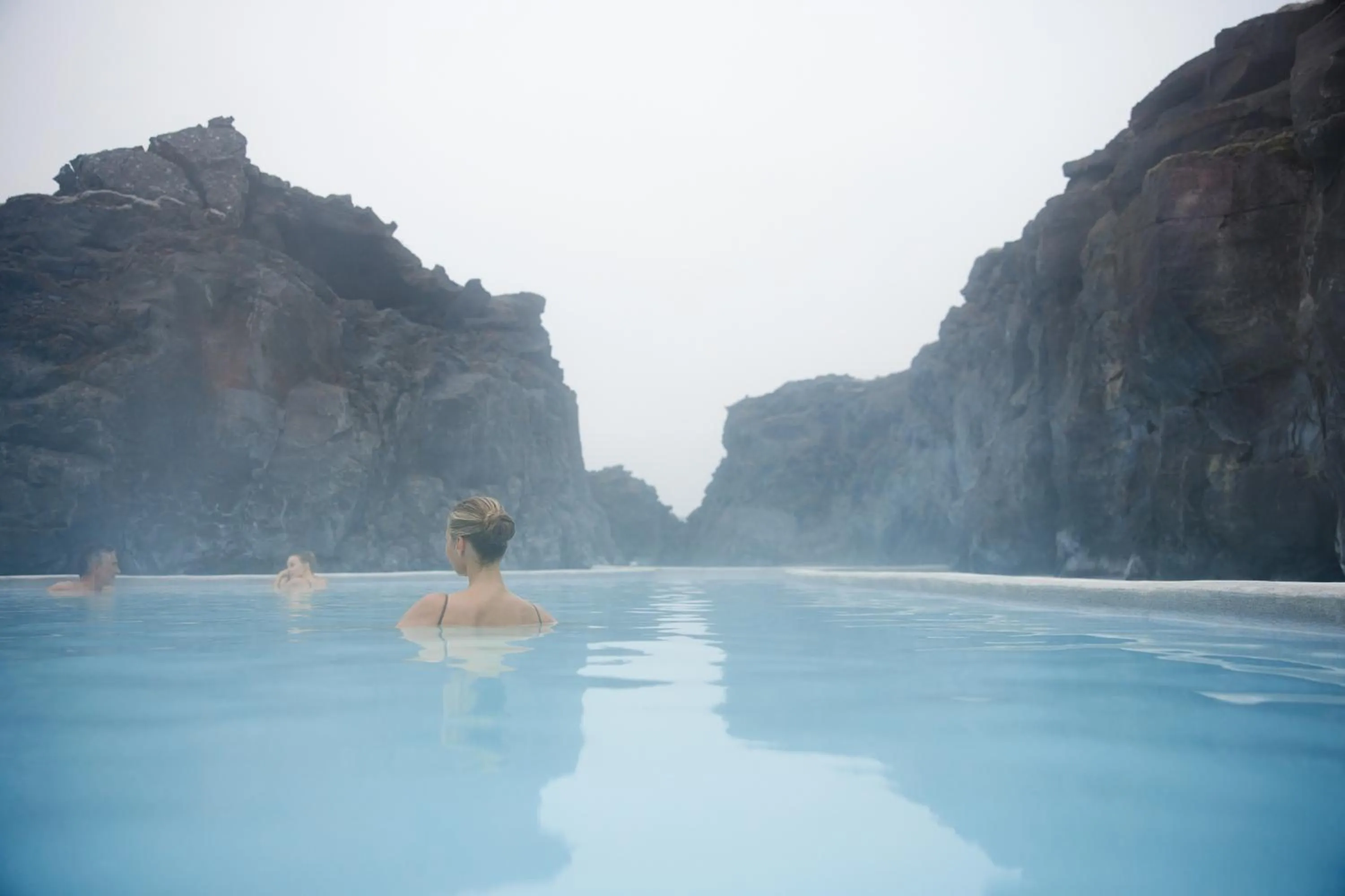 Hot Spring Bath in The Retreat at Blue Lagoon Iceland