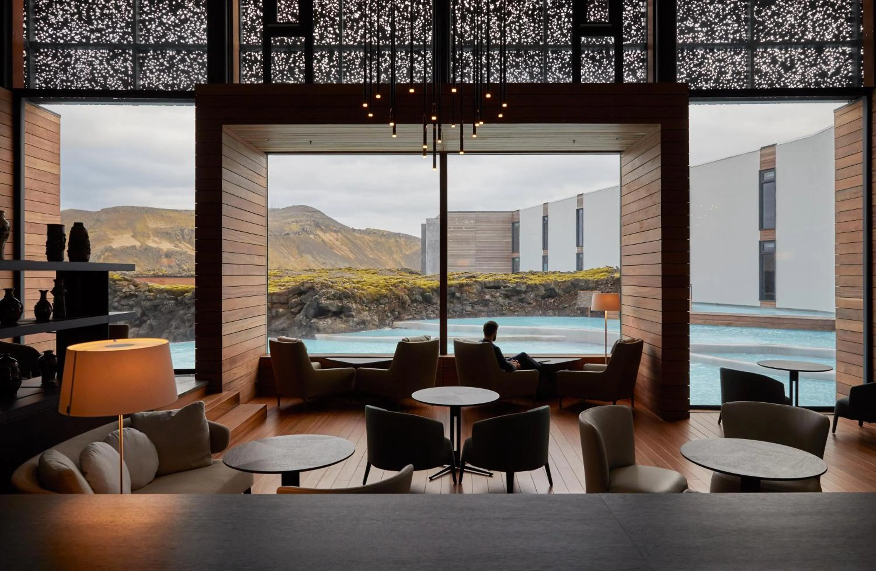 Lounge or bar in The Retreat at Blue Lagoon Iceland