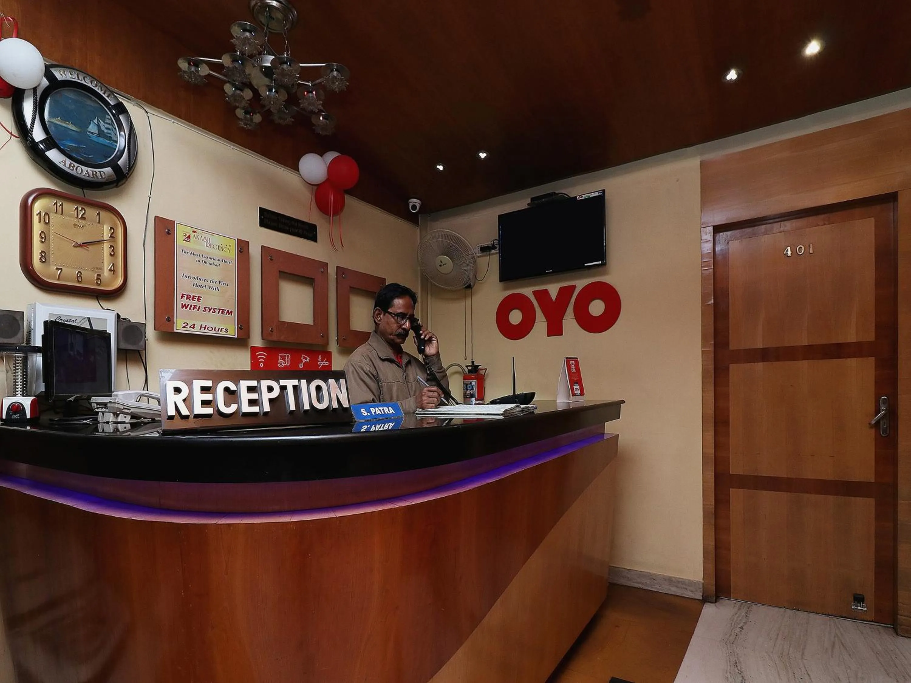 Lobby or reception in Super Hotel O Akash Regency