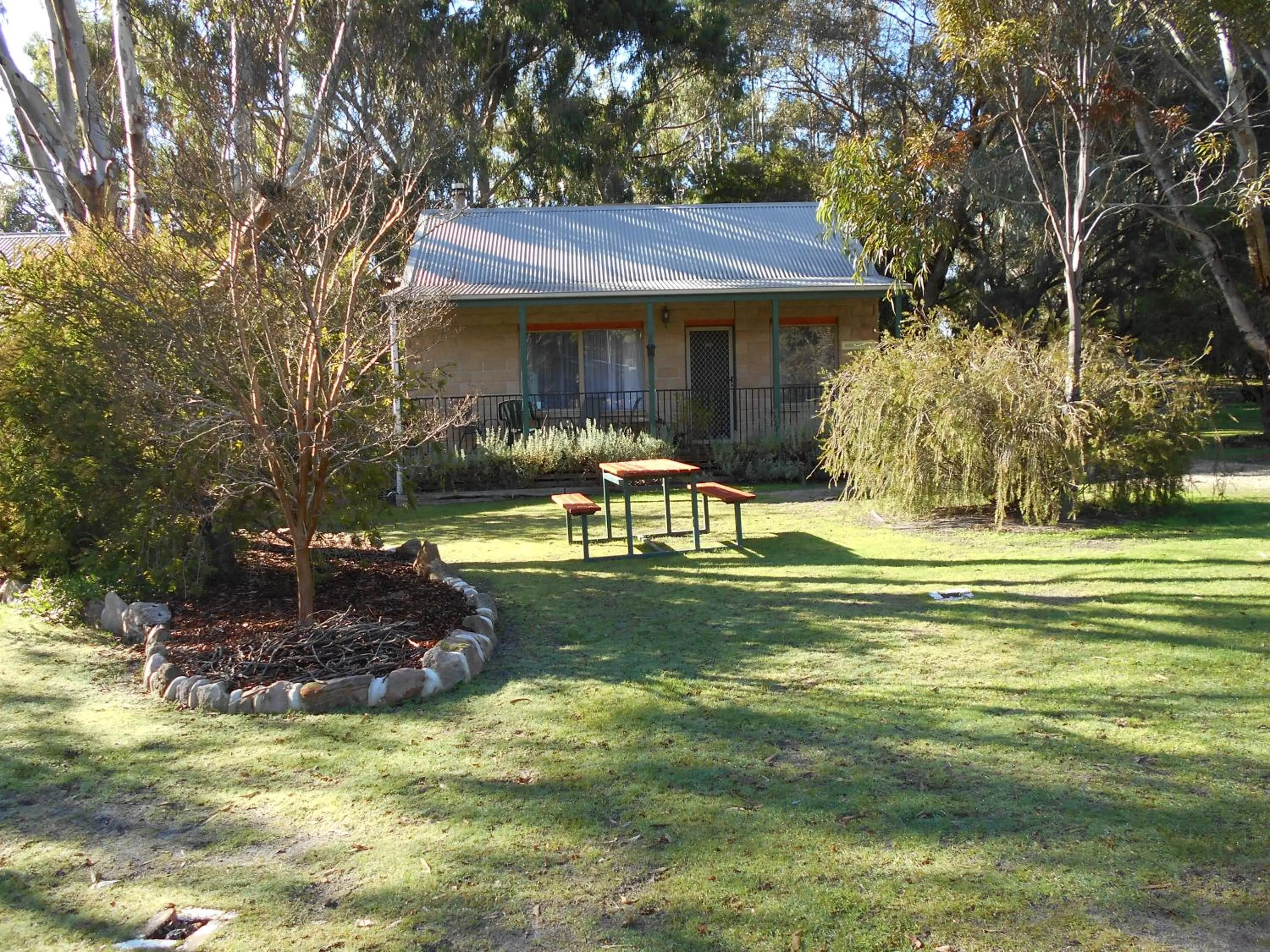 Garden view in Grampians View Cottages and Units