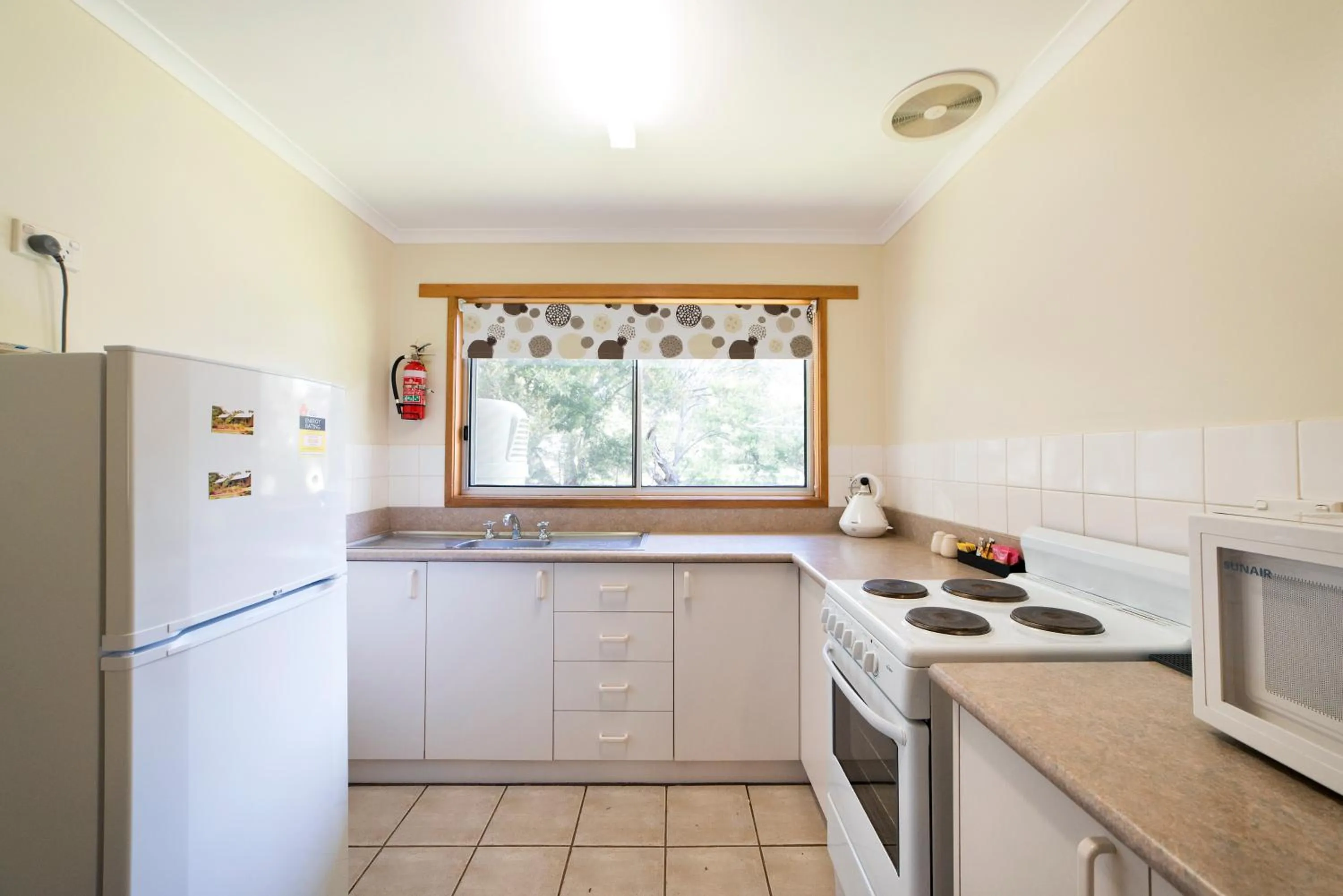 kitchen in Grampians View Cottages and Units