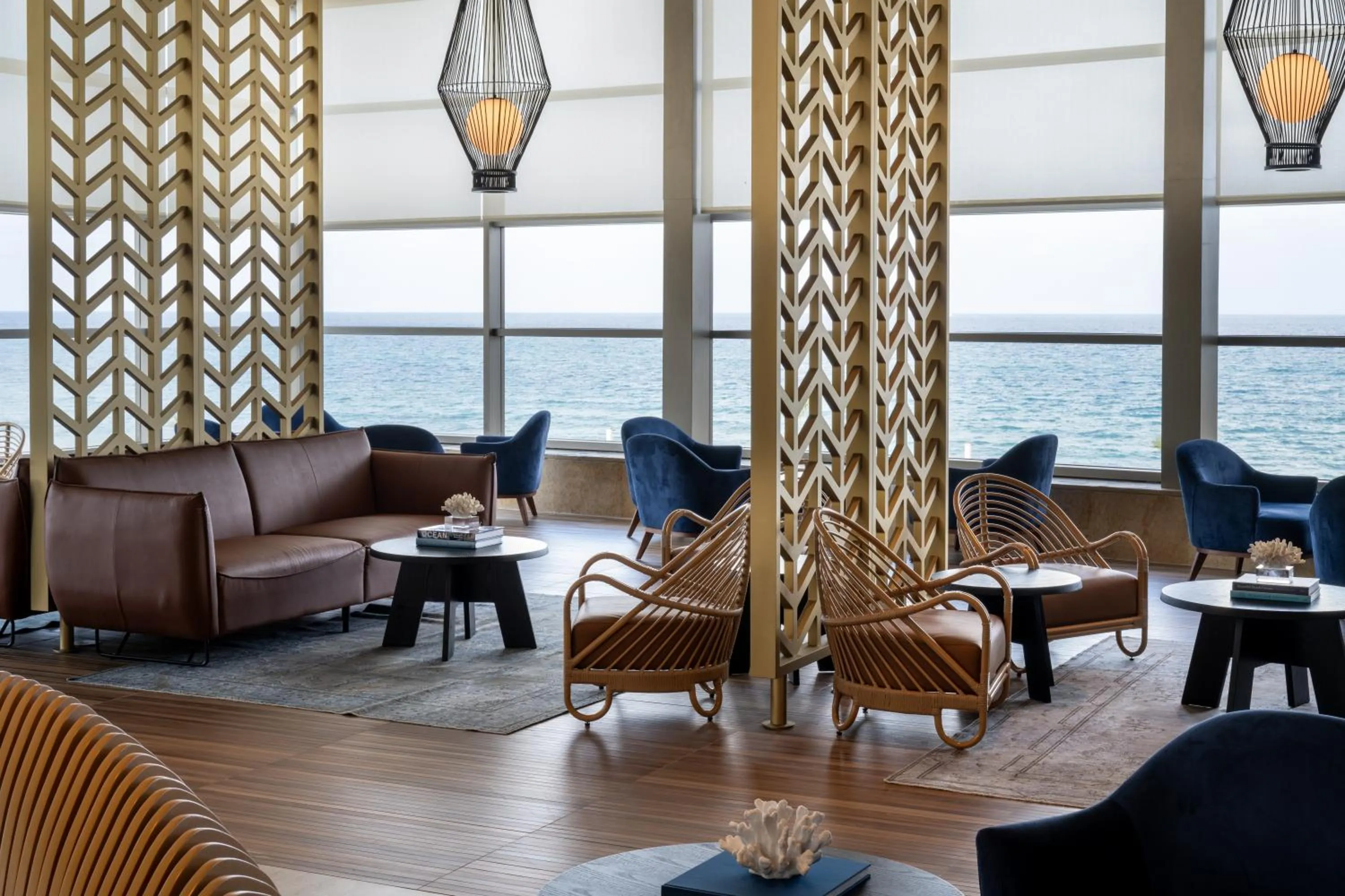 Seating area in Leonardo Plaza Haifa